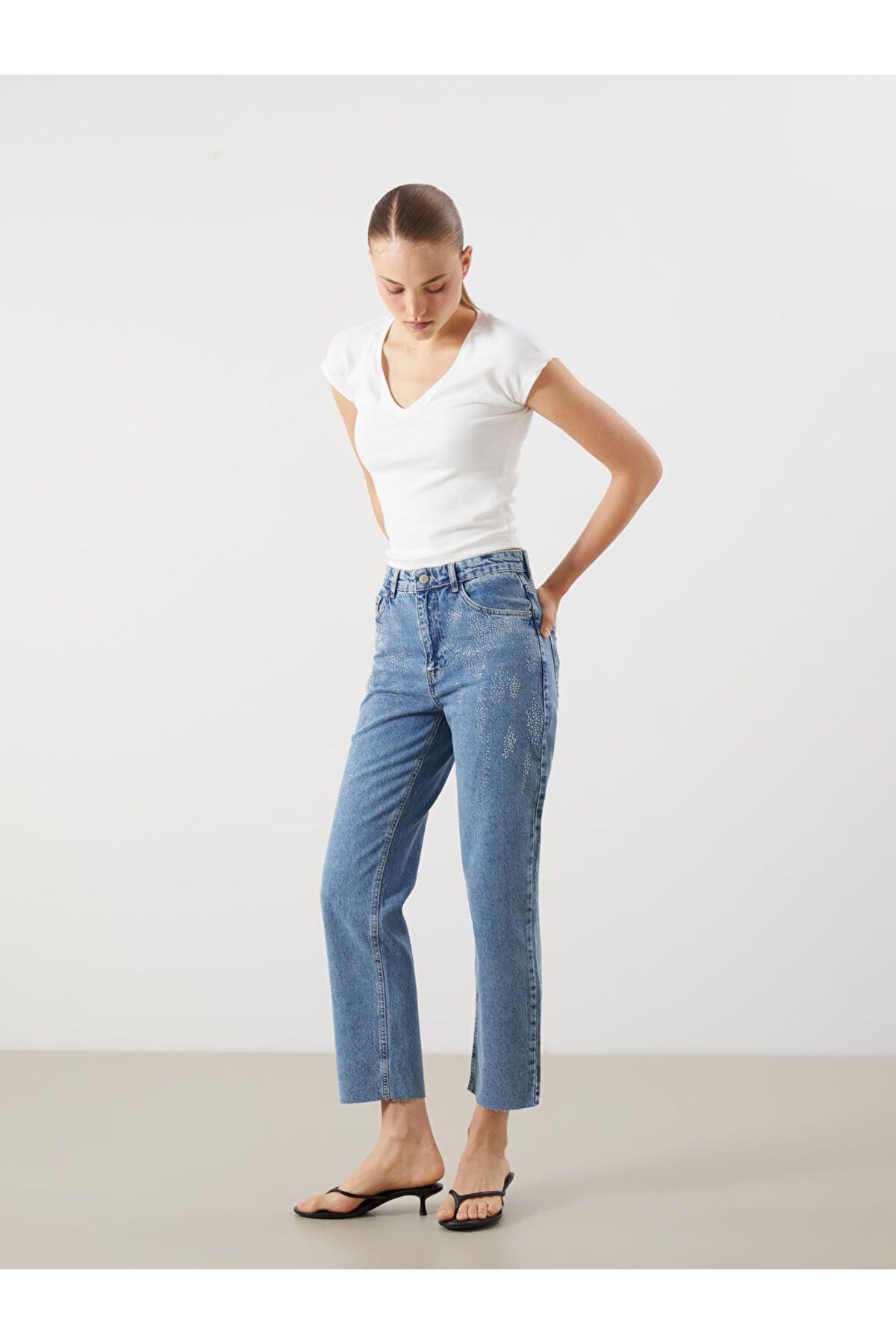LC Waikiki Straight Fit Kadın Jean Pantolon