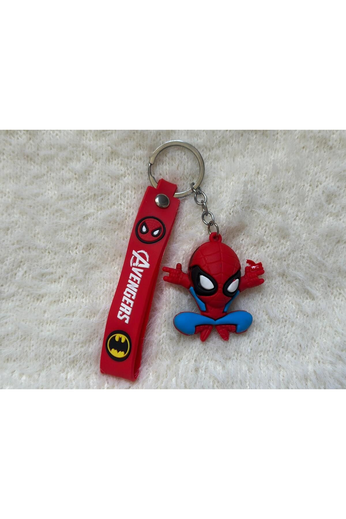 HISCOSMETIC Mini Spider-Man – Süper Kahraman Anahtarlık
