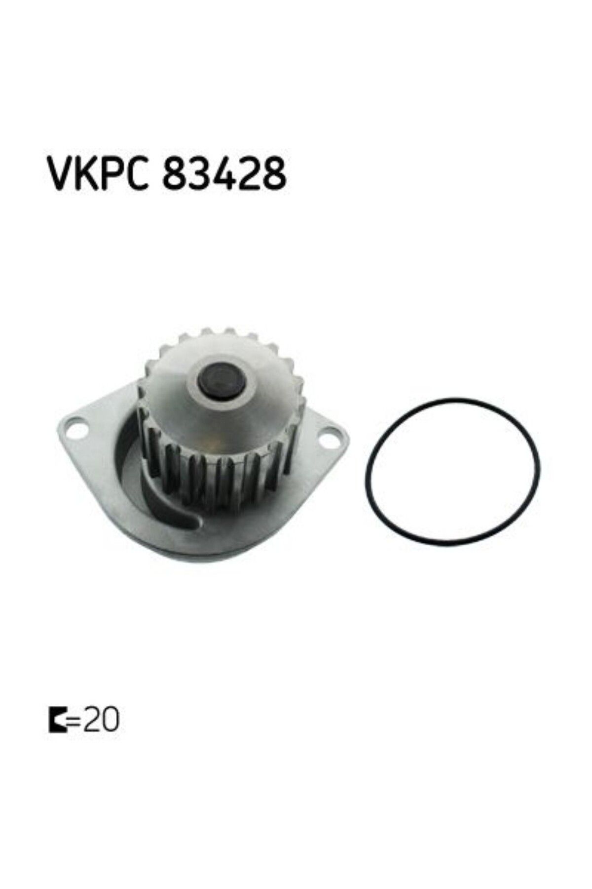 SKF DEVIRDAIM (PEUGEOT 106-206-306-405 / CITROEN AX-SAXO-C15 1.4 1.5 1.6) 12010000
