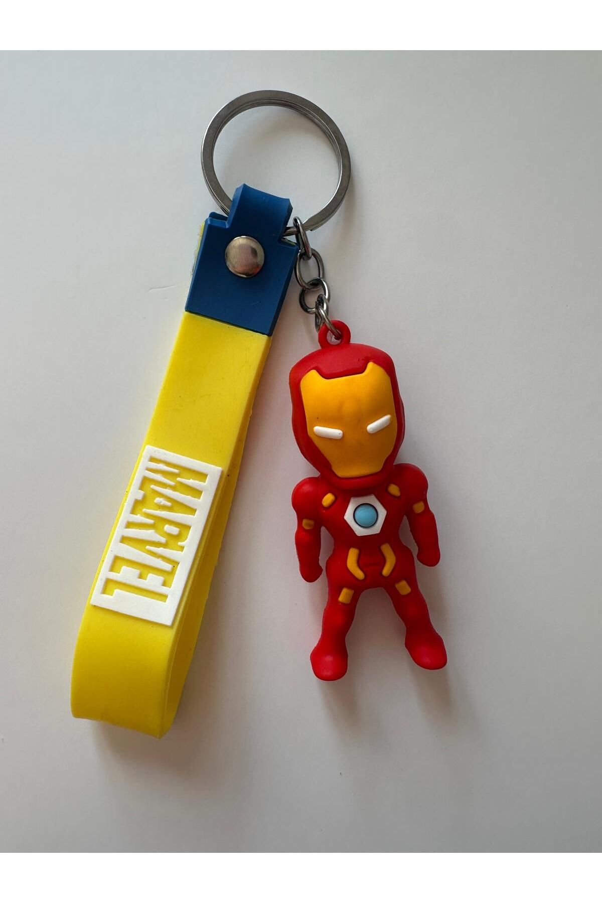 HISCOSMETIC Iron Man Demir Adam Süper Kahraman Anahtarlık