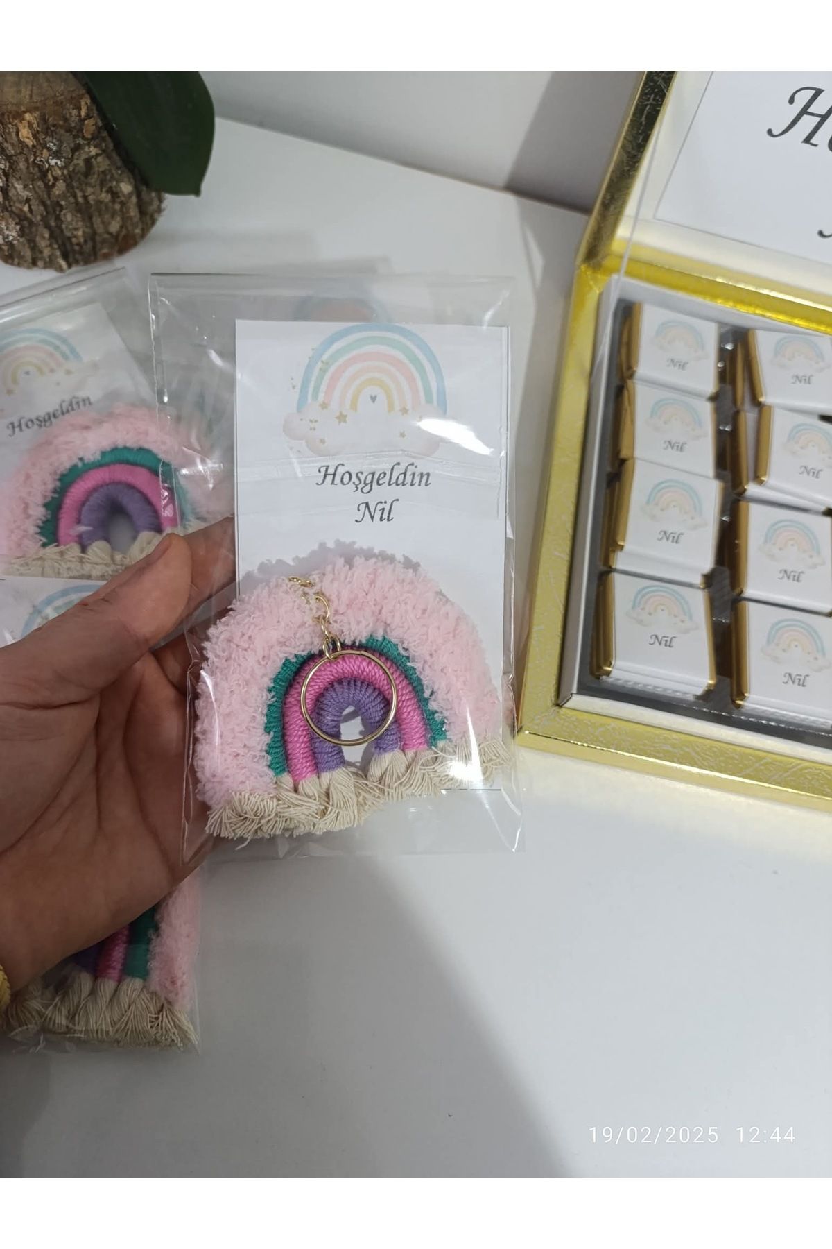 rüyaevitasarım BEBEK HEDİYELİK DOĞUM DOĞUM GÜNÜ SÜNNET BABY SLOWER MAGNET 10 ADET