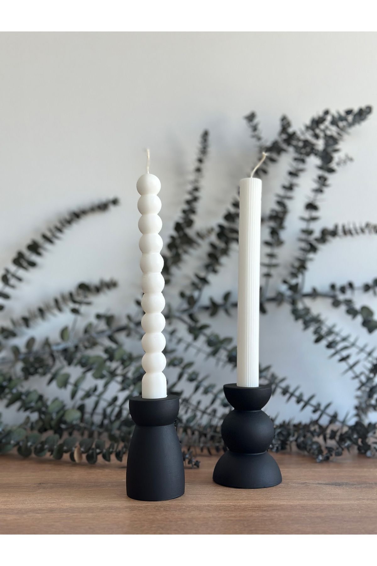 Rigello Home Moonlight Elaria 2'li Dekoratif Şamdan, Mumluk