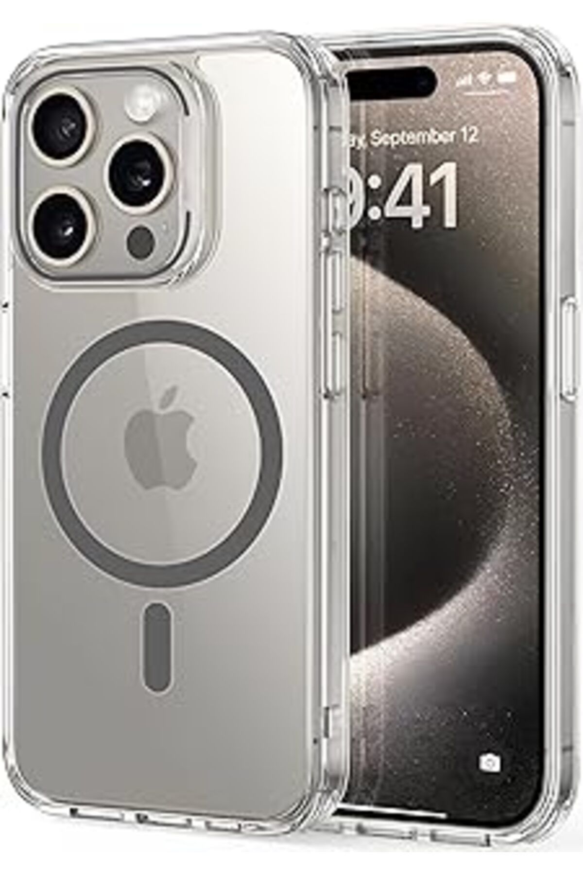 Karachil Minesk Iphone 15 Pro Max Için Ultimate Serisi Magsafe Ile Uyumlu Kesinlikle Sararmayan Ultra Şeffaf
