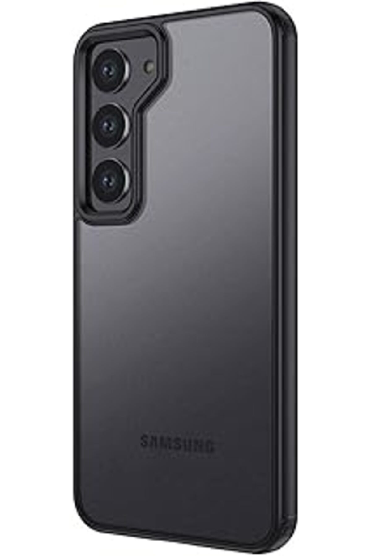 Pazarcan Microsonic Samsung Galaxy S23 Plus Için Kılıf Frosted Frame Siyah [Galaxy S23 Plus Ile Uyumlu Kılıf