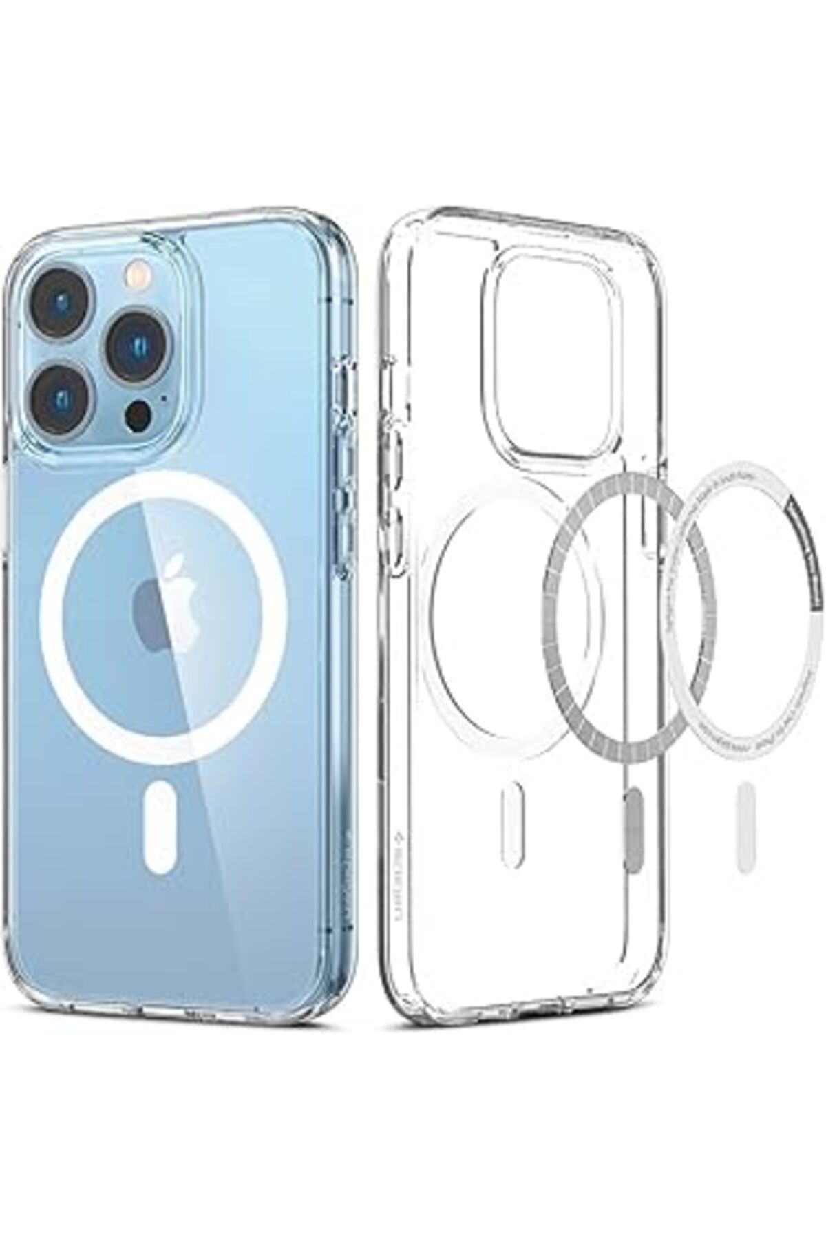 Pazarcan Iphone 13 Pro Kılıf Ultra Hybrid Magfit Magsafe Özellikli White - Acs03267