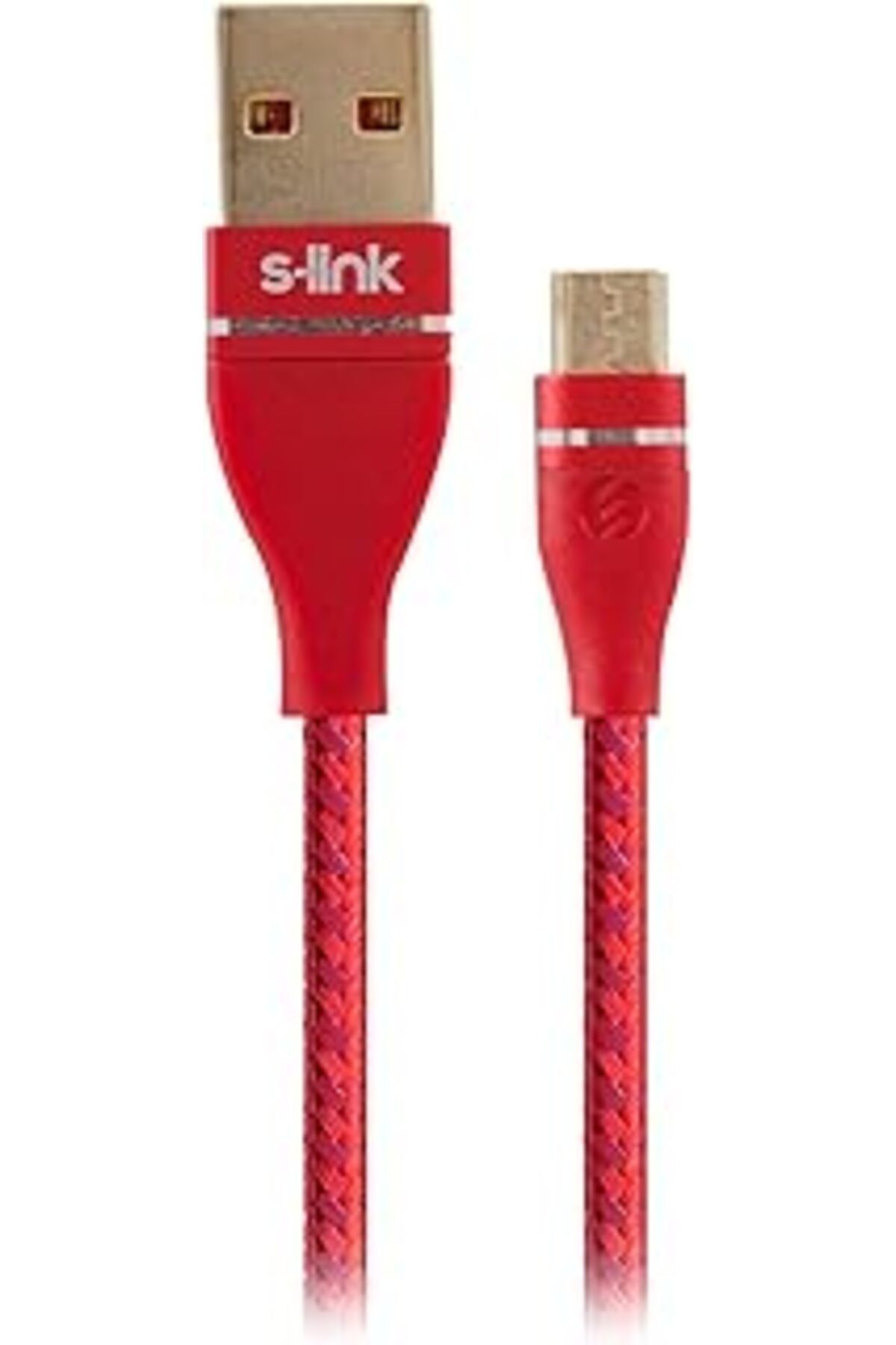 Pazarcan S-Link Swapp Sw-C540 1M 3A Micro Usb Kırmızı Şarj Kablosu