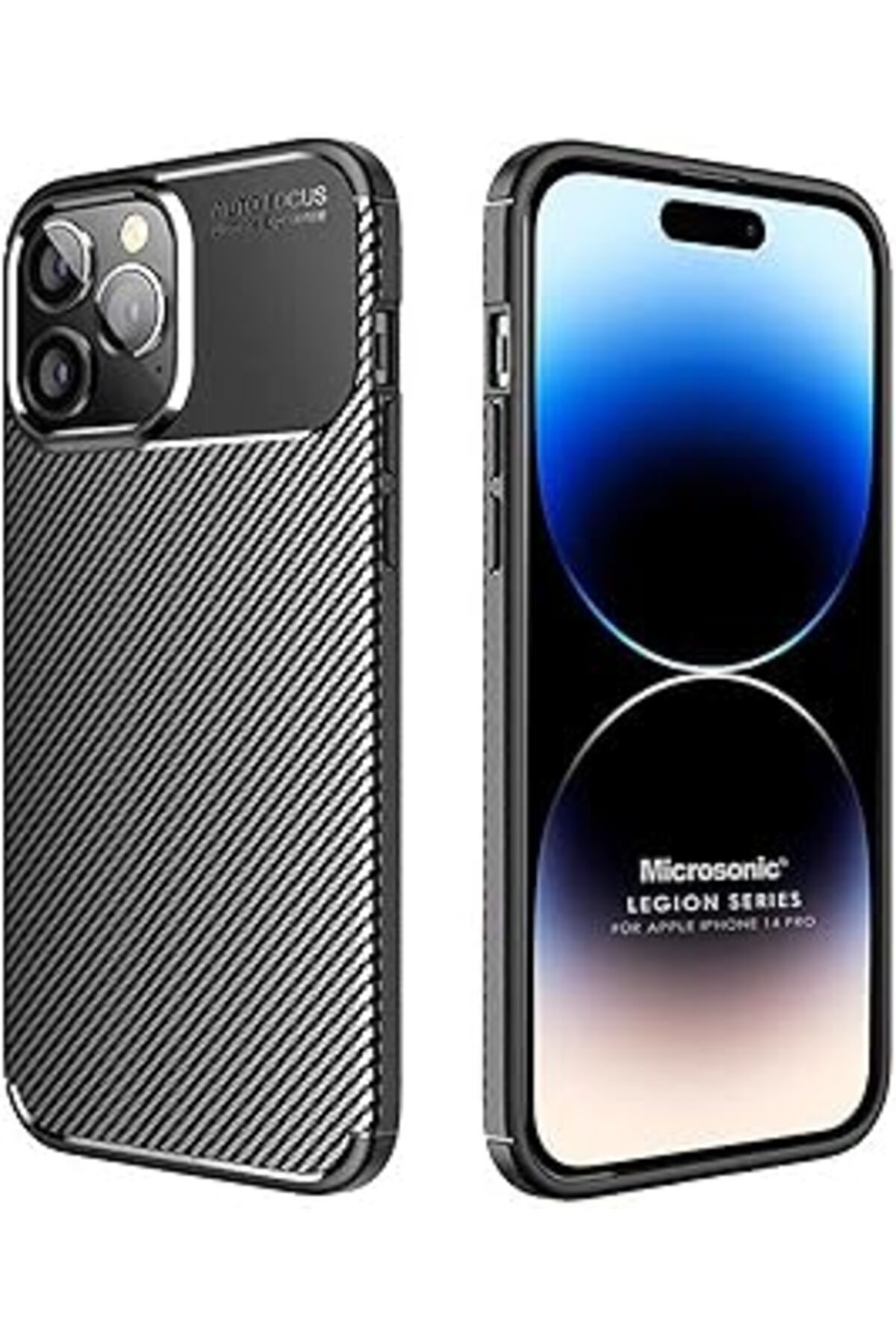 Karachil Microsonic Apple Iphone 14 Pro Için Kılıf Legion Series Siyah [Iphone 14 Pro Ile Uyumlu Kılıf - Siy