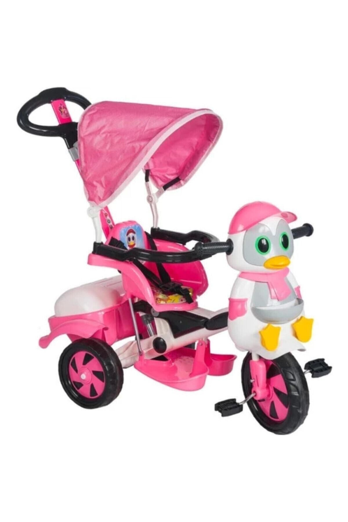 Elioure Pembe Penguenli Çocuk Bisikleti ile Eğlence ve Keşif Dolu Anlar