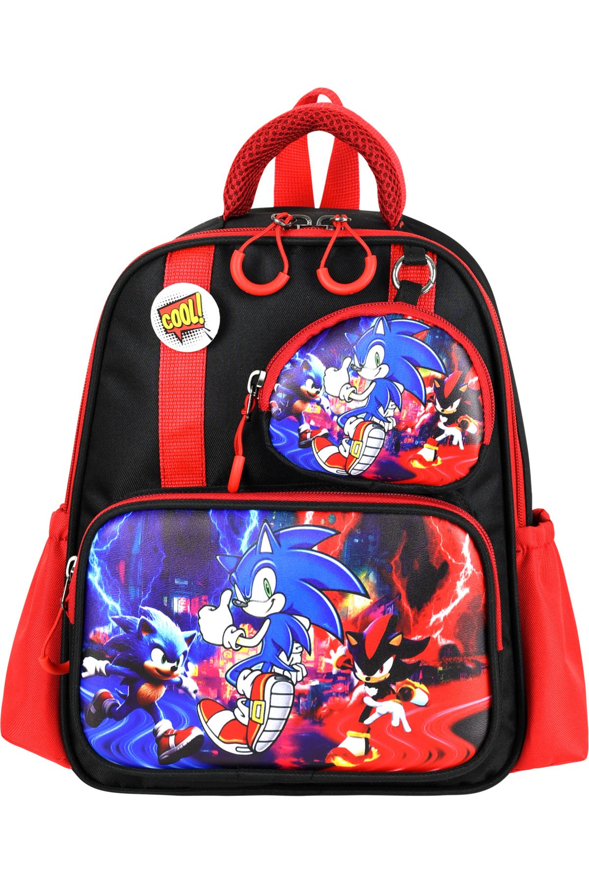QL ACCESSORY Sonic Kore Tarzlı Lüks Okul Çantası