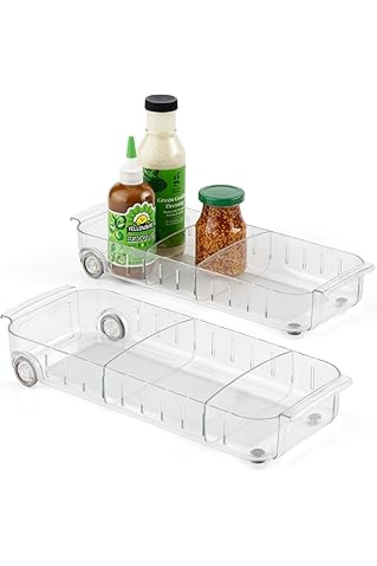 Roses Store Youcopia Rollout Buzdolabı Caddy, 15,24 Cm Genişliğinde, 2'Li Paket