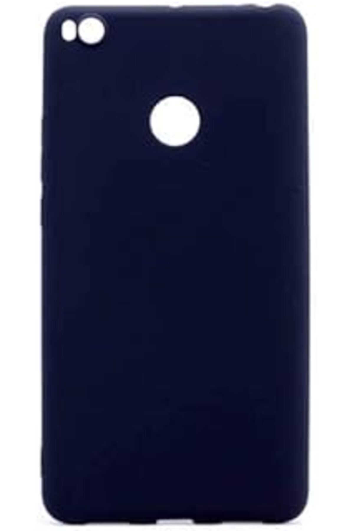 Pazarcan Xiaomi Mi Max 2 Uyumlu Sert Rubber Silikon Kılıf (Siyah)