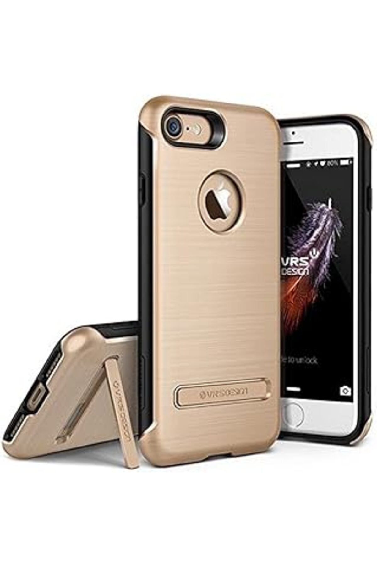 Karachil Vrs Design Vrs82731 Vrs Iphone 7 Duo Guard Kılıf, Shine Gold