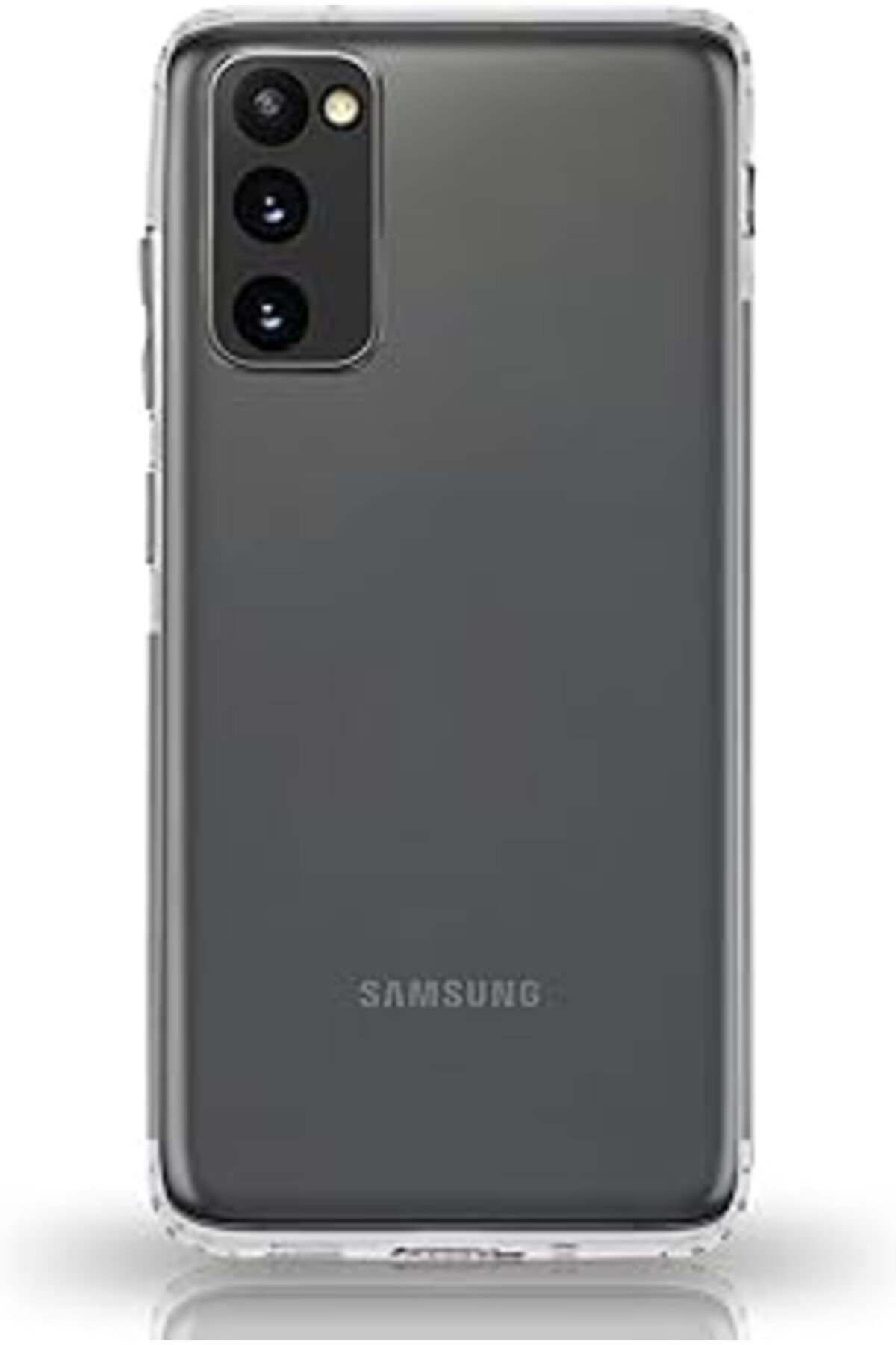 Pazarcan Kzy İletişim Samsung Galaxy S20 Fe Tıpalı Kamera Korumalı Şeffaf Premier Kılıf
