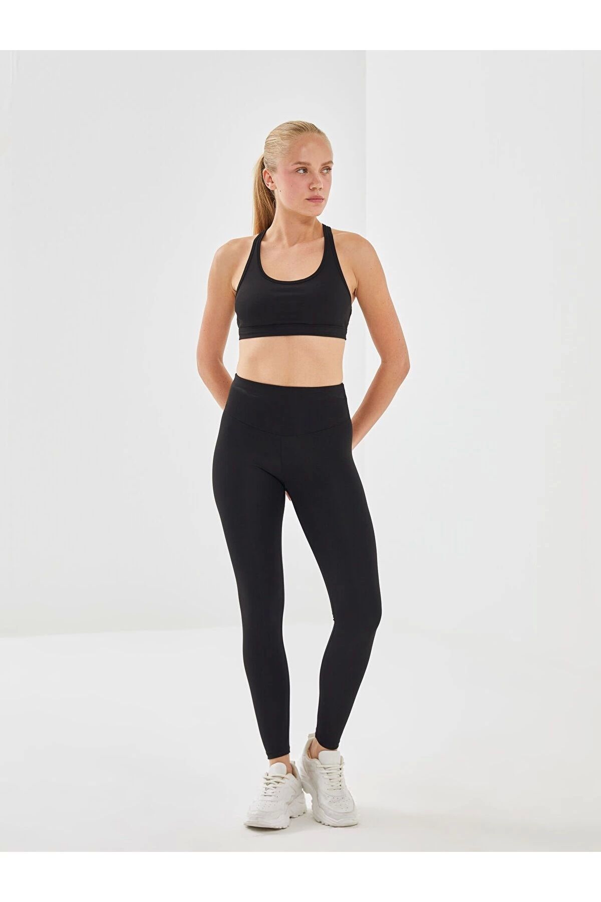 LC Waikiki LCWAIKIKI Beli Lastikli Kadın Spor Tayt