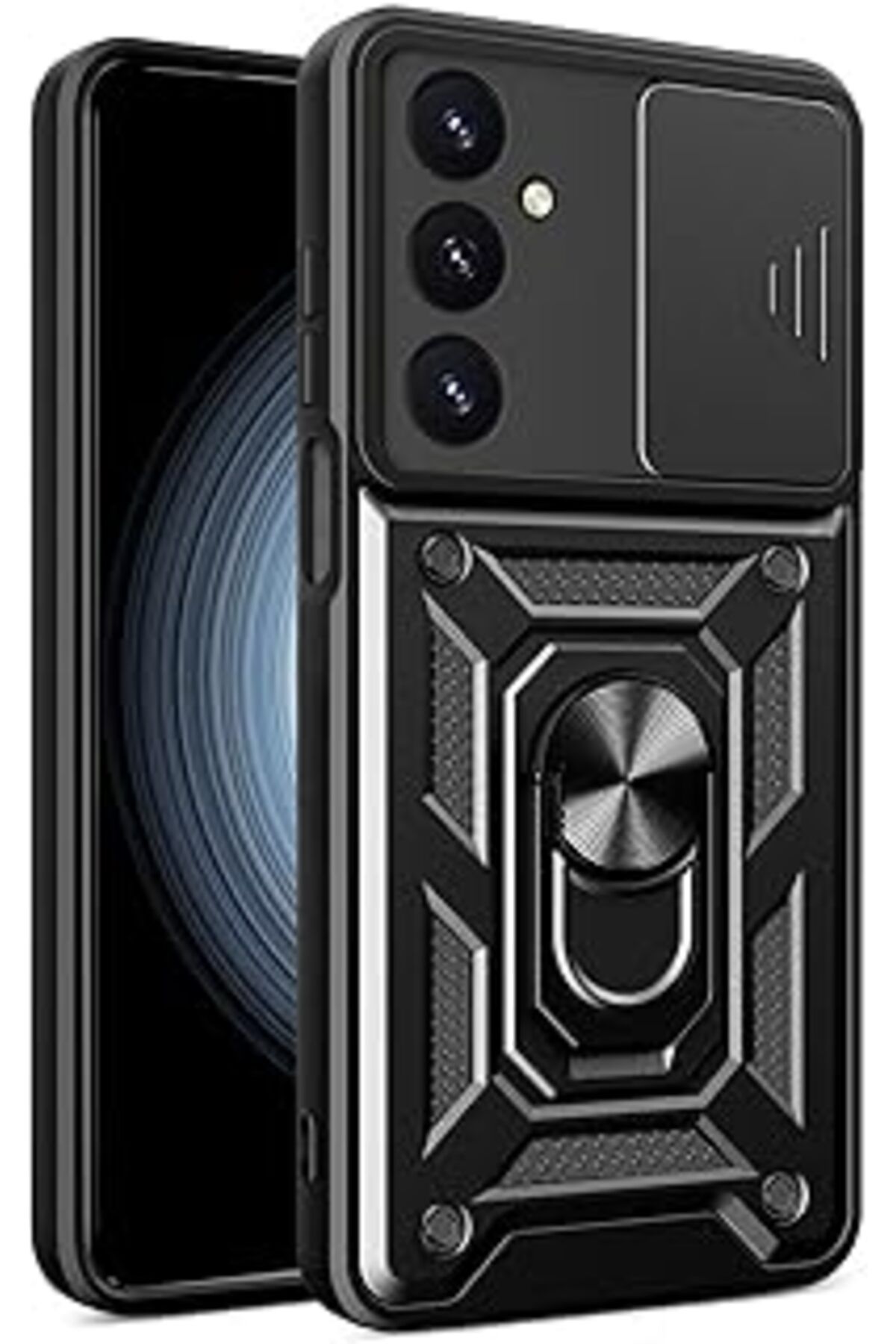 Pazarcan Microsonic Samsung Galaxy A15 Kılıf Impact Resistant Siyah [Galaxy A15 Ile Uyumlu Kılıf - Siyah]