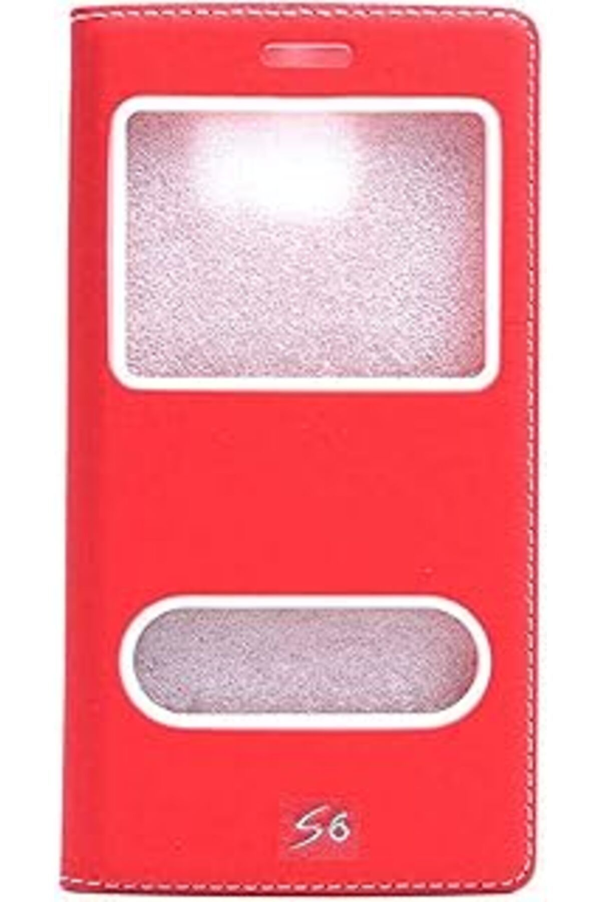 Pazarcan Zore 7469 Galaxy S6 Ile Uyumlu Kılıf, Dolce Case, Kırmızı