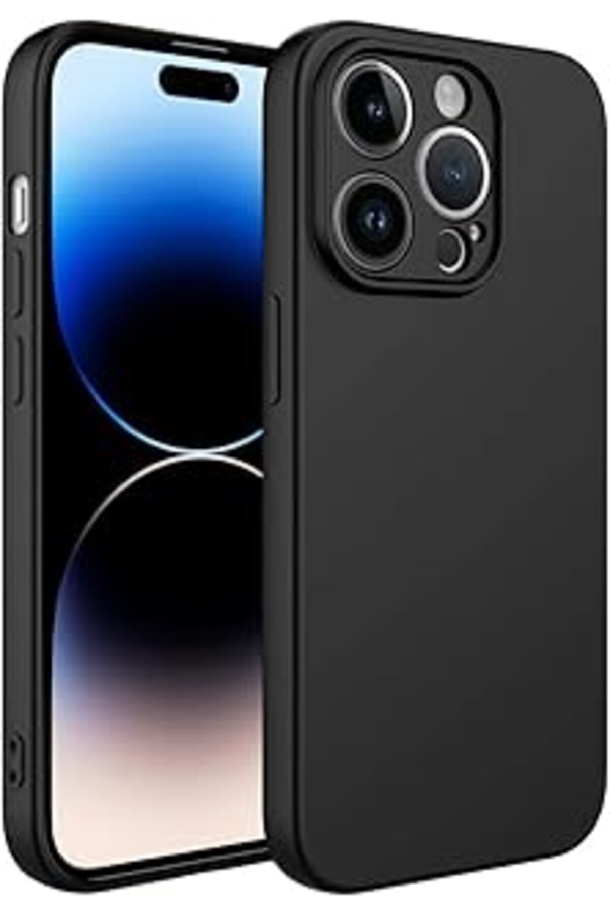 Karachil Heartz Apple Iphone 13 Pro Max Uyumlu Lansman Kamera Korumalı İçi Kadife Mat Renkli Köşe Korumalı K
