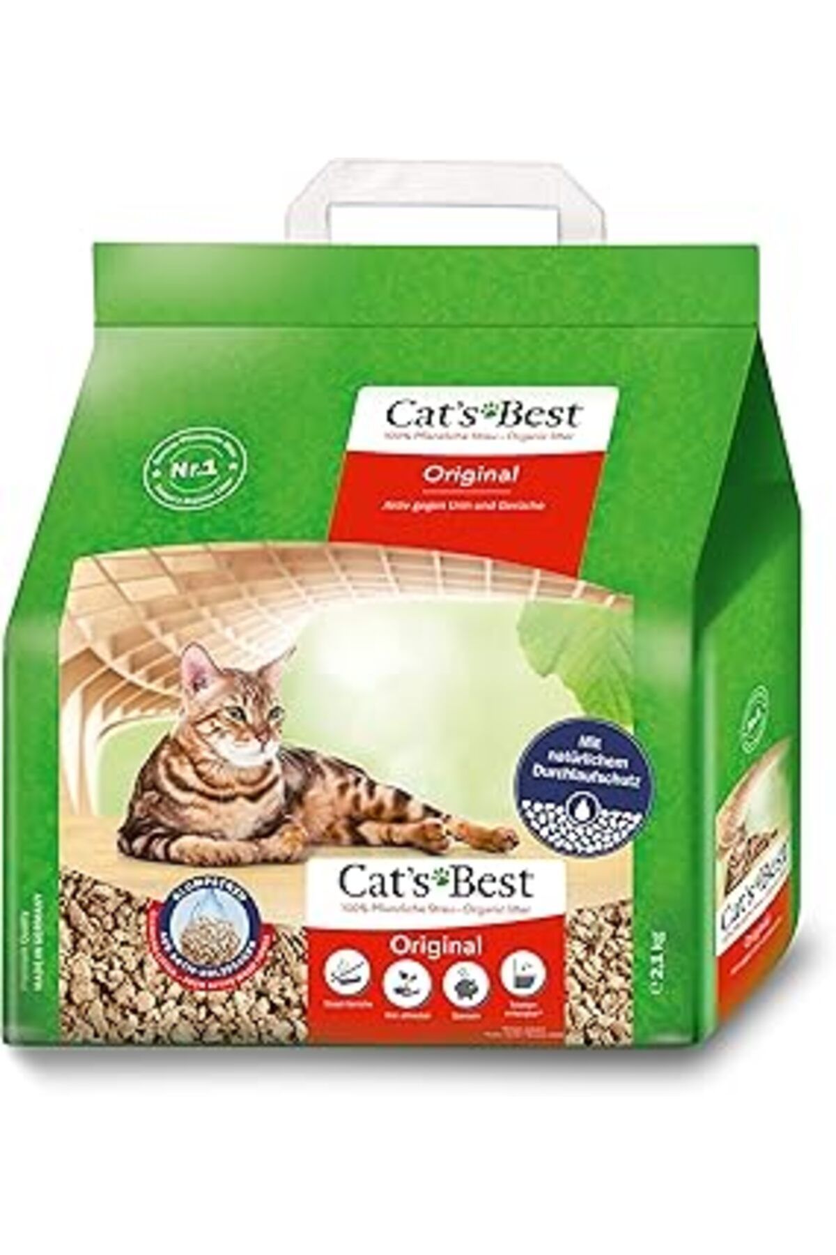 Karachil Cats Best Original Kokusuz Kedi Kumu, (2,1 Kg)