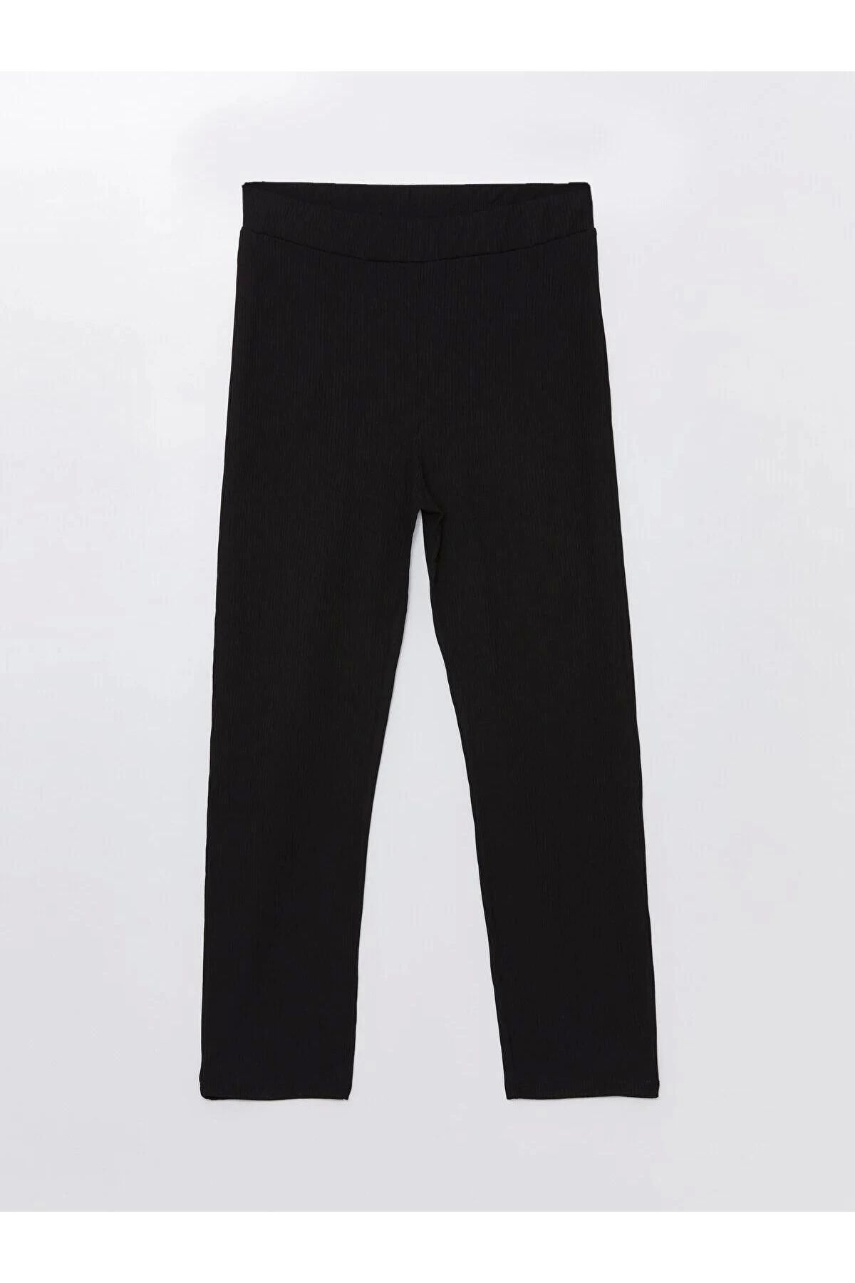 LC Waikiki LCWAIKIKI Basic Kadın Beli Lastikli Düz Pantolon