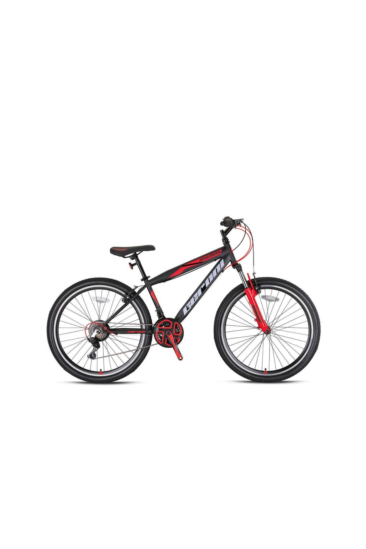 Elioure 24'' Erkek Bisiklet, 21 Vites, Shimano, Siyah, Gri, Kırmızı Renk Seçenekleri