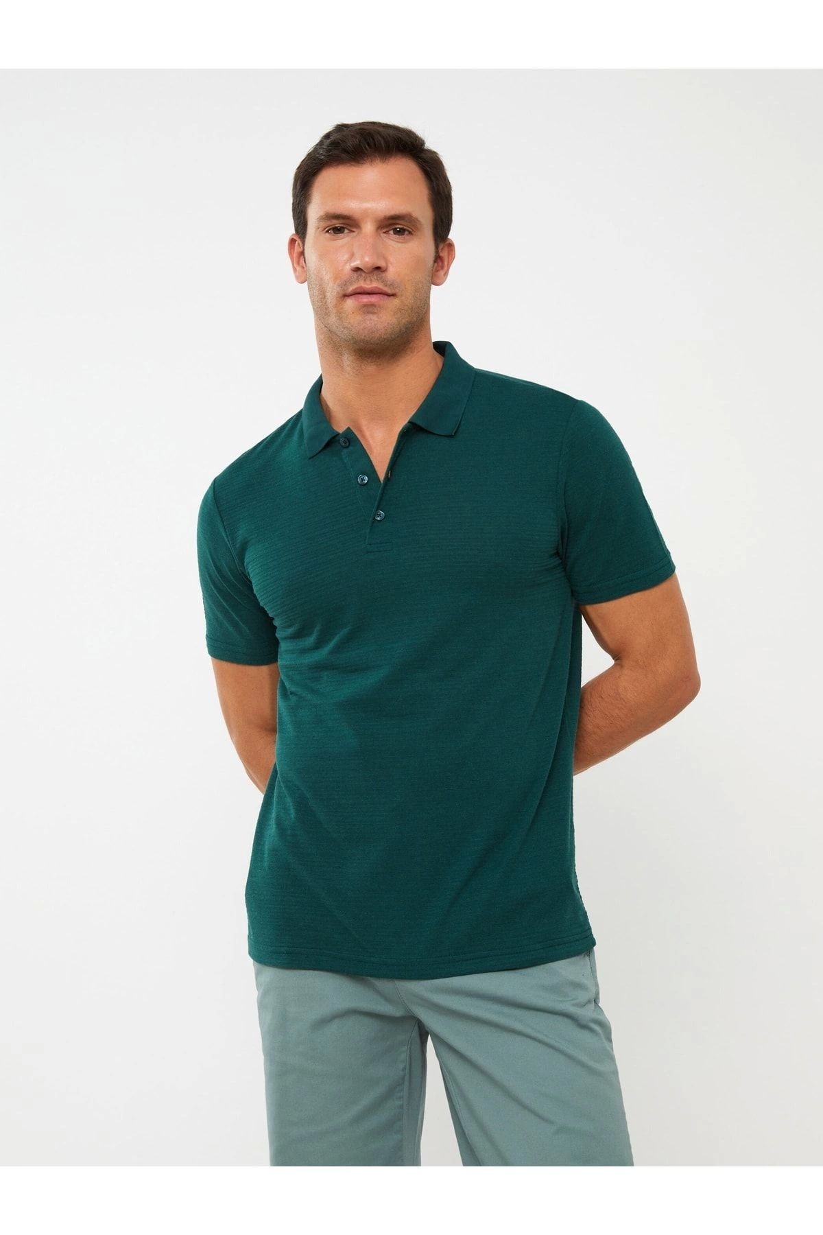 LC Waikiki LCWAIKIKI Polo Yaka Kısa Kollu Erkek Tişört