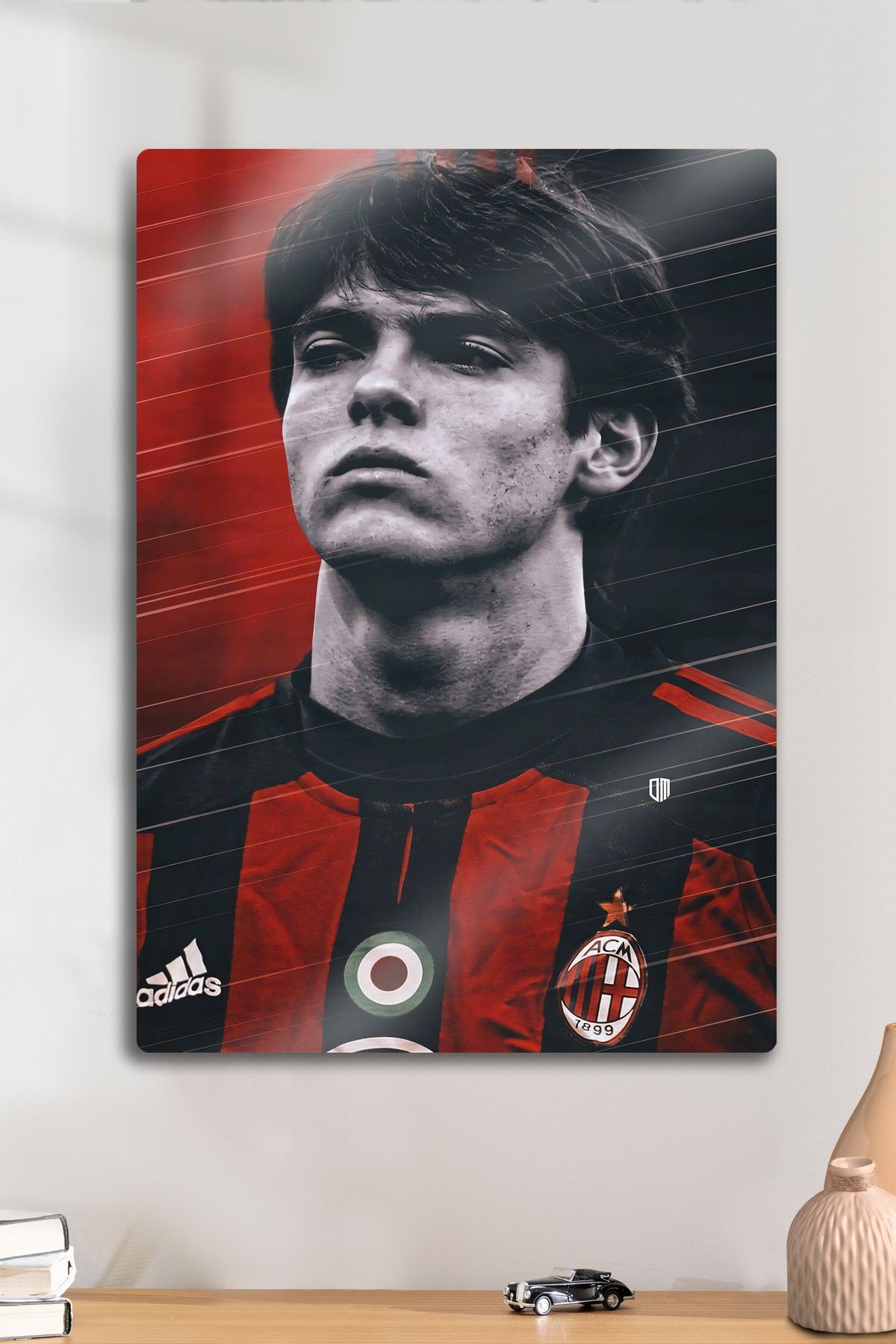 DekorHane Metal Baskı - Kaka Leite, Ac Milan Dekoratif Tablo