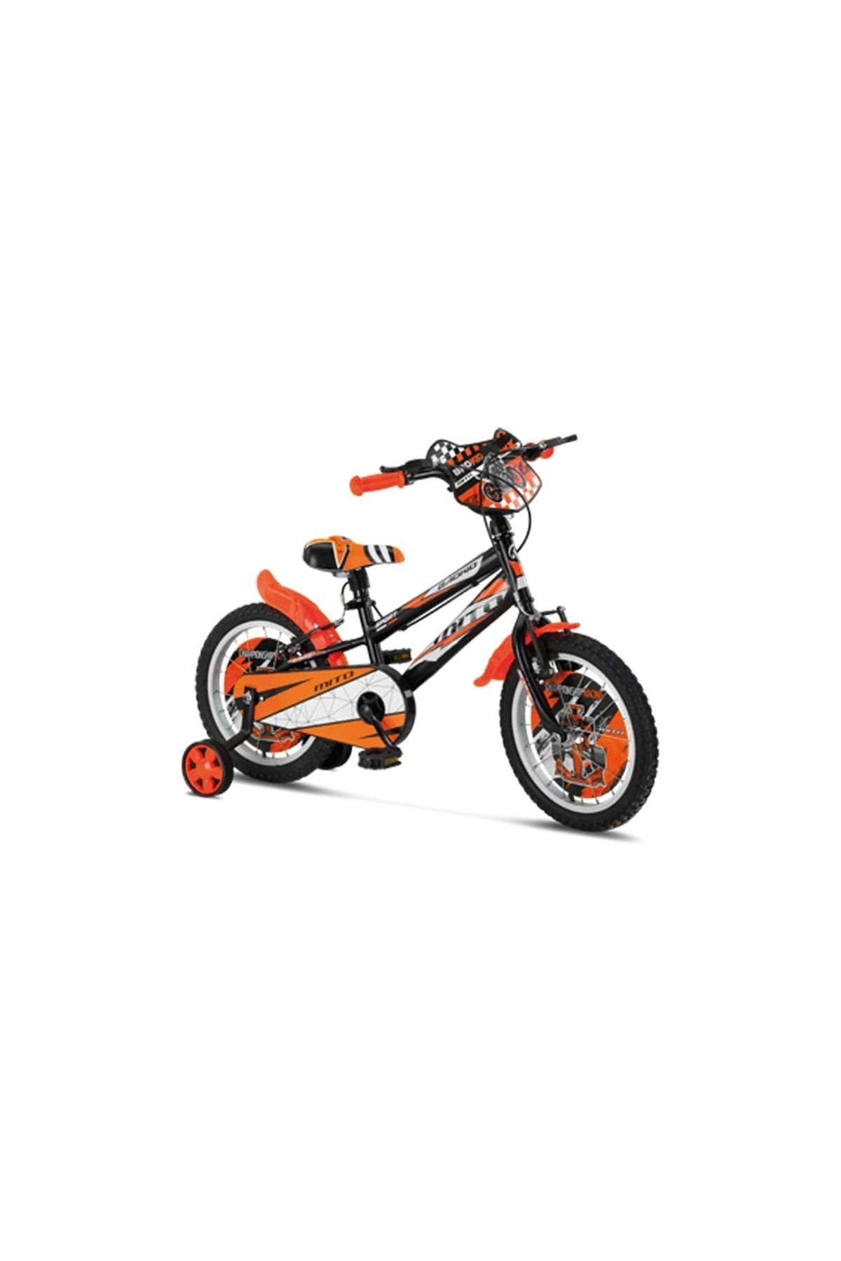 Elioure Turuncu ve siyah BMX erkek bisiklet, dayanıklı ve şık tasarım