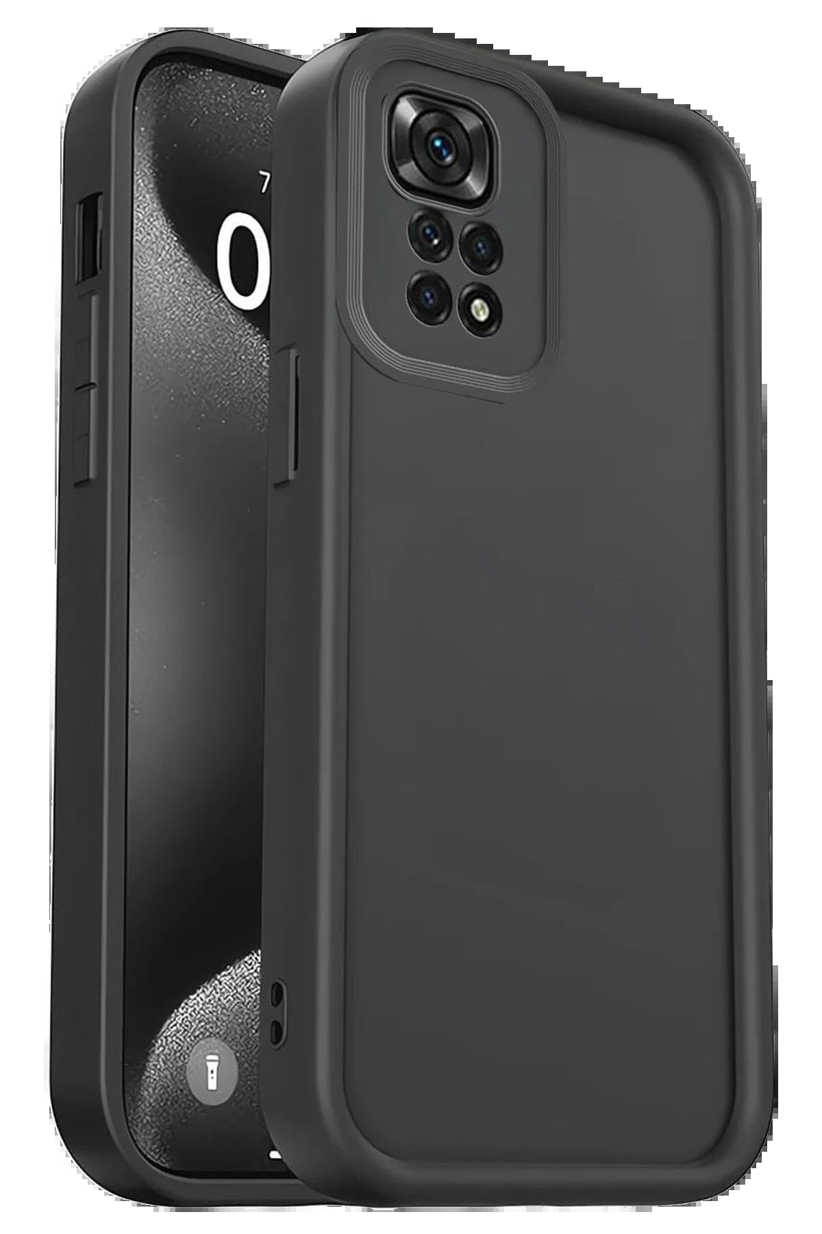 CepteToptan Newface Xiaomi Redmi 10 2022 Kılıf Viera Silikon - Siyah