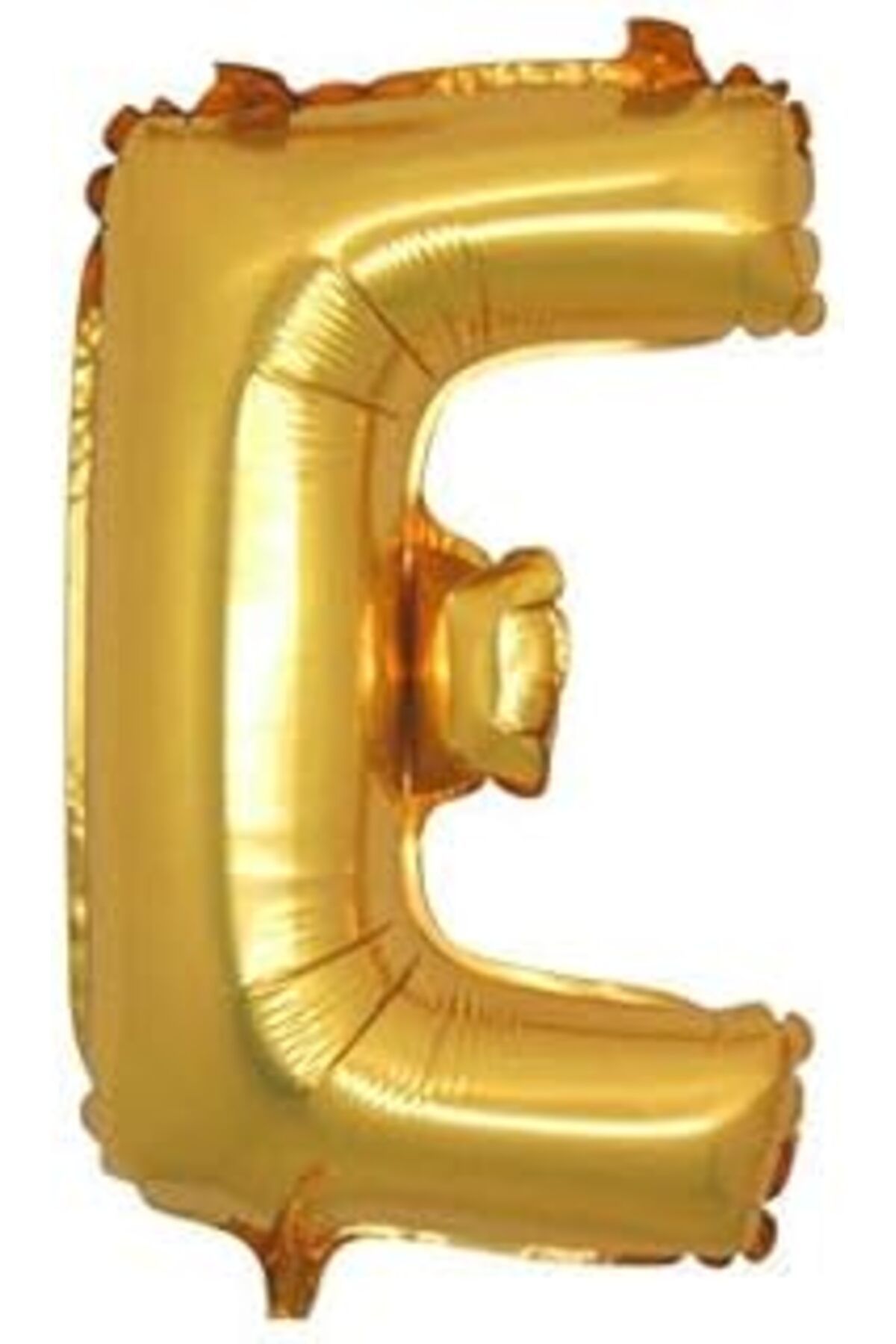 Pazarcan Benim Marifetlerim - E Harfi Altın Folyo Balon 40 İnch 90 Cm