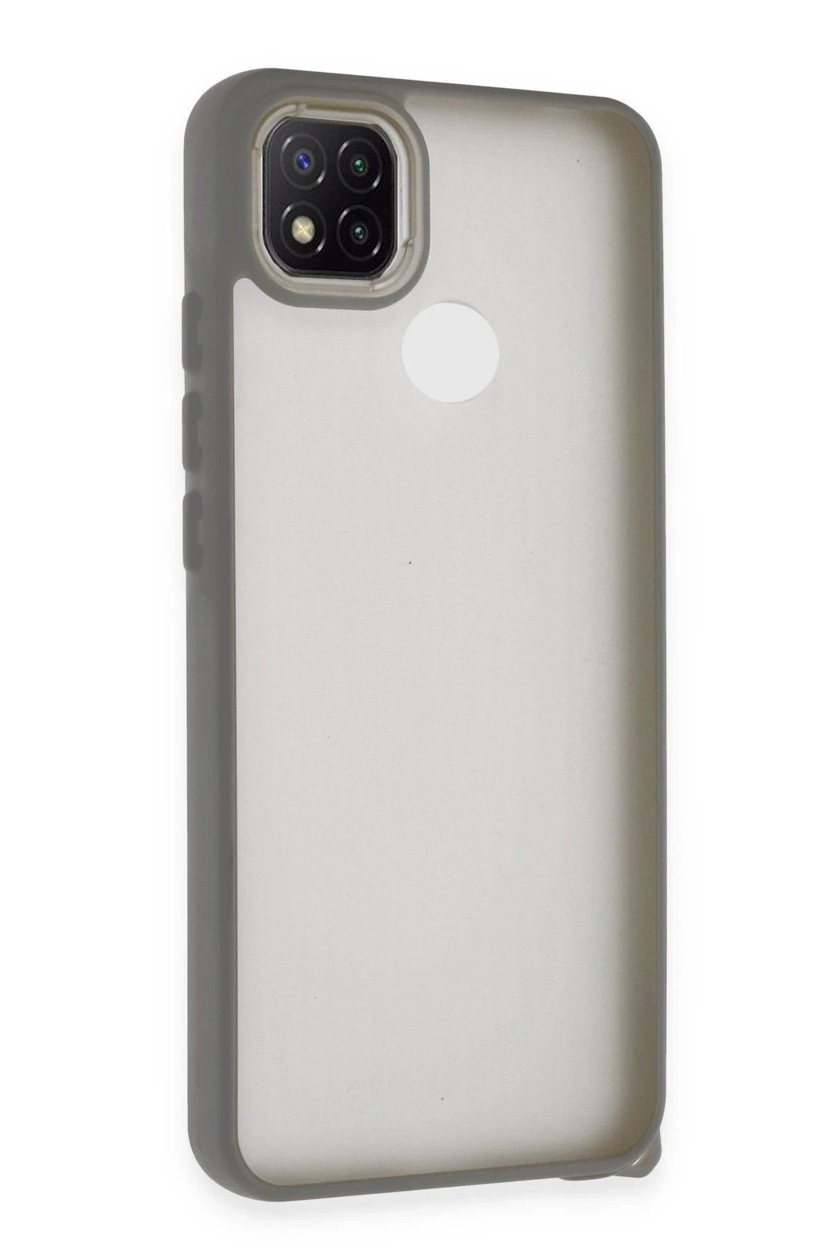 CepteToptan Newface Xiaomi Redmi 9C Kılıf Elegant Kapak - Titan Gri