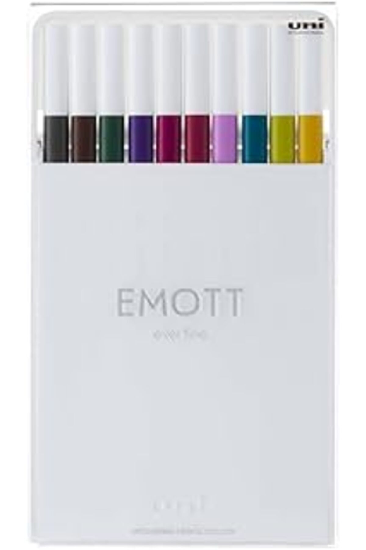 Pazarcan Uni Fineliner Emott 0.4 K.Sakin Renkler 10 Lu Pem-Sy/10C.03