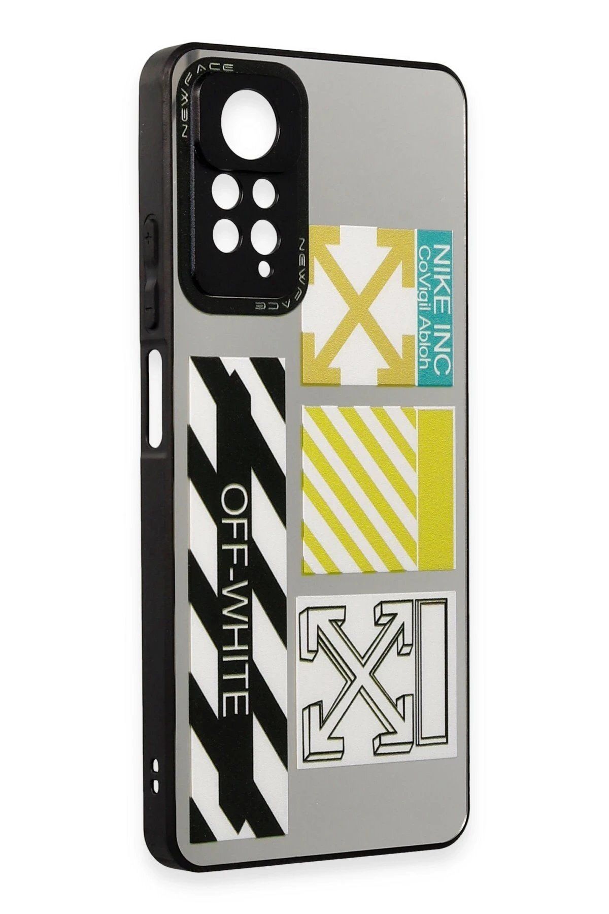 CepteToptan Newface Xiaomi Redmi Note 11 Pro Kılıf Mirror Desenli Kapak - Mirror - 6