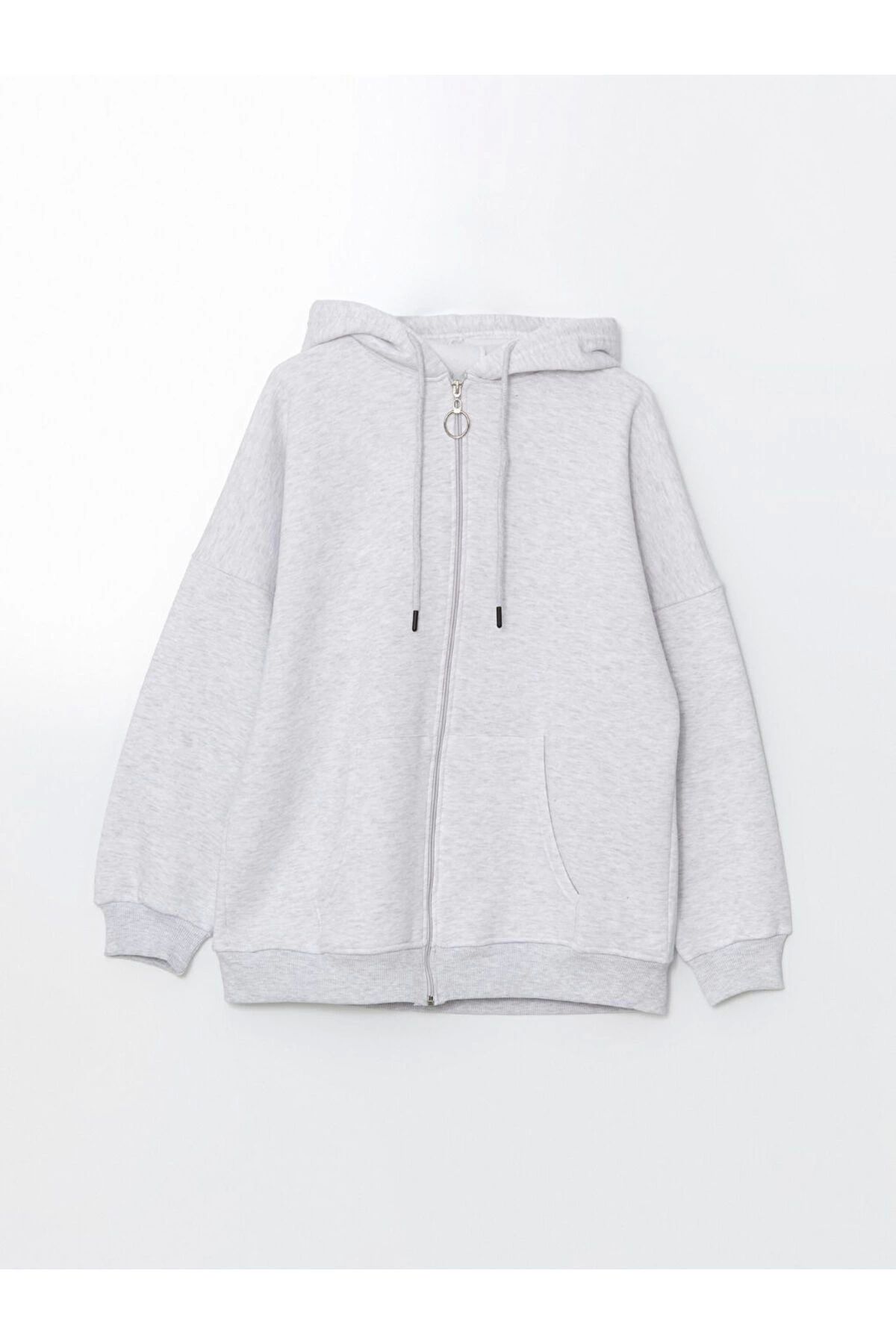 LC Waikiki LCWAIKIKI Vision Bisiklet Yaka Kadın Sweatshirt