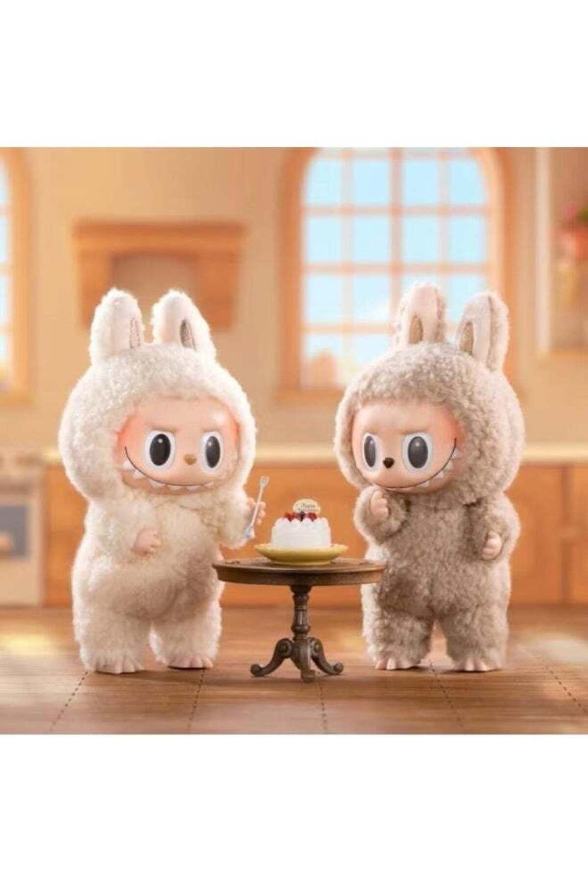 COOYA-Gen 1 Labubu Figures Macaron Blind Box, 6 Kind Ordinary and 1 Hidden Style Random Plush Doll 6