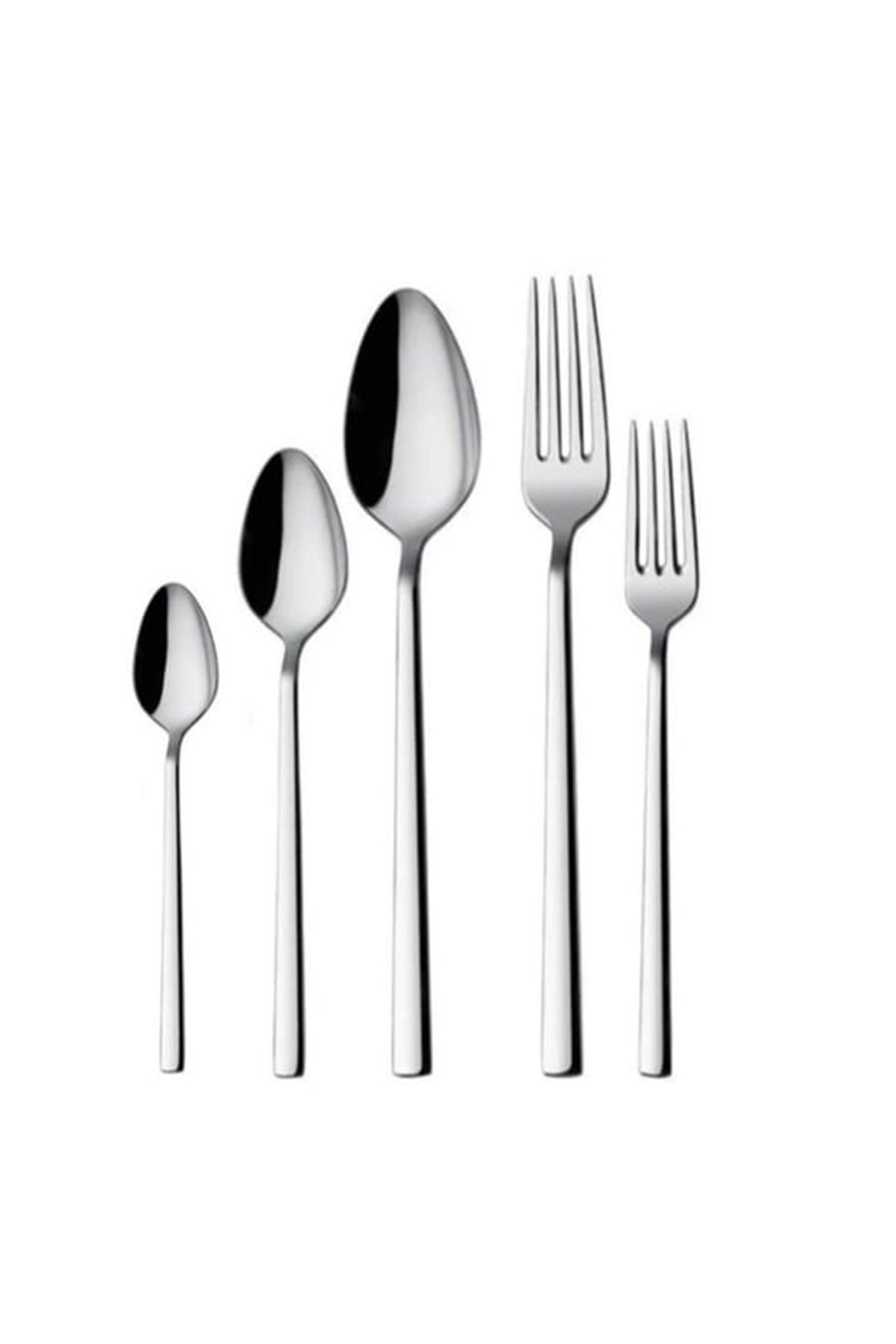 BuMeria 30 Parça Çatal,Kaşık,Yemek Kaşığı,Tatlı Çatalı,Çay Kaşığı Seti