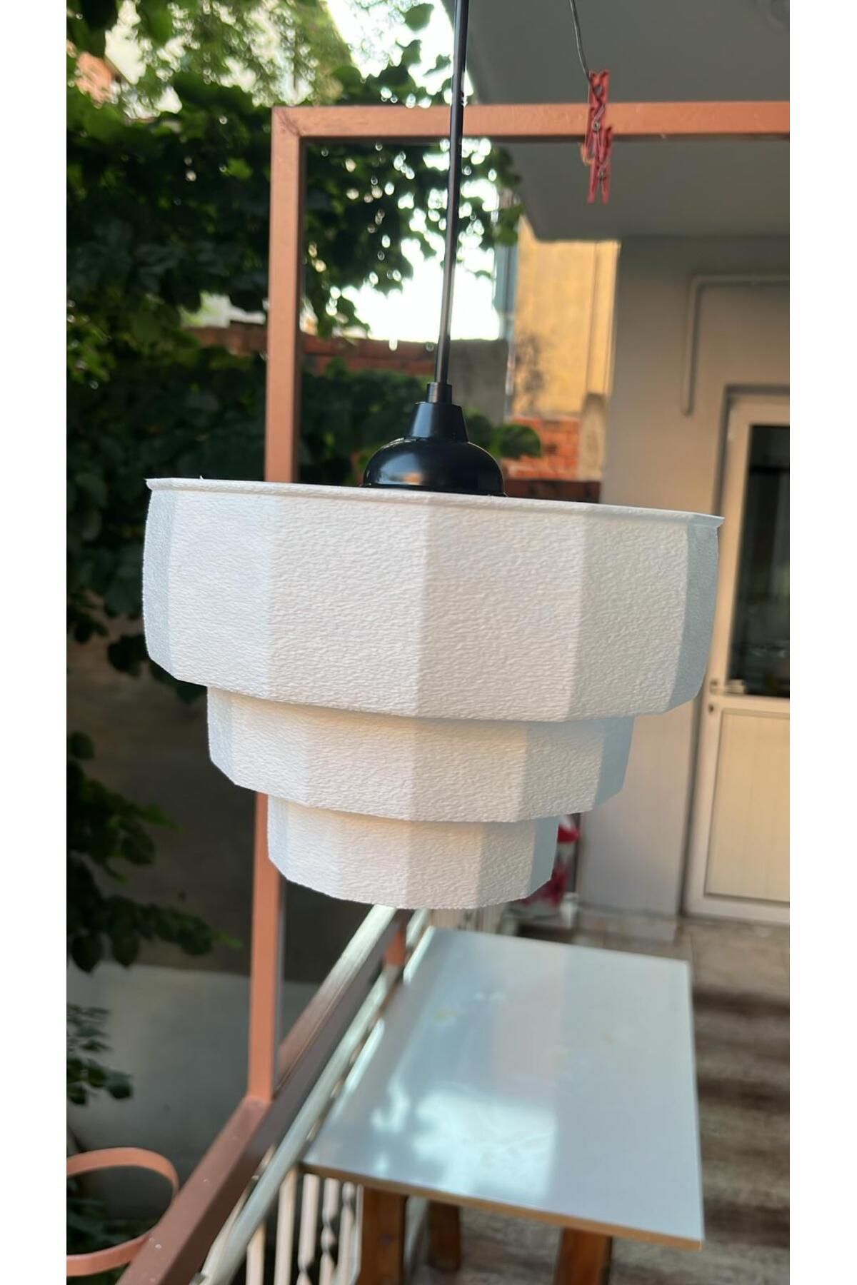 TIGEA Accessories BRİLLİANT ANTİK BETON GÖRÜNÜMLÜSARKIT AVİZE SALON/ MUTFAK/ YATAK ODASI/ OTURMA ODASI