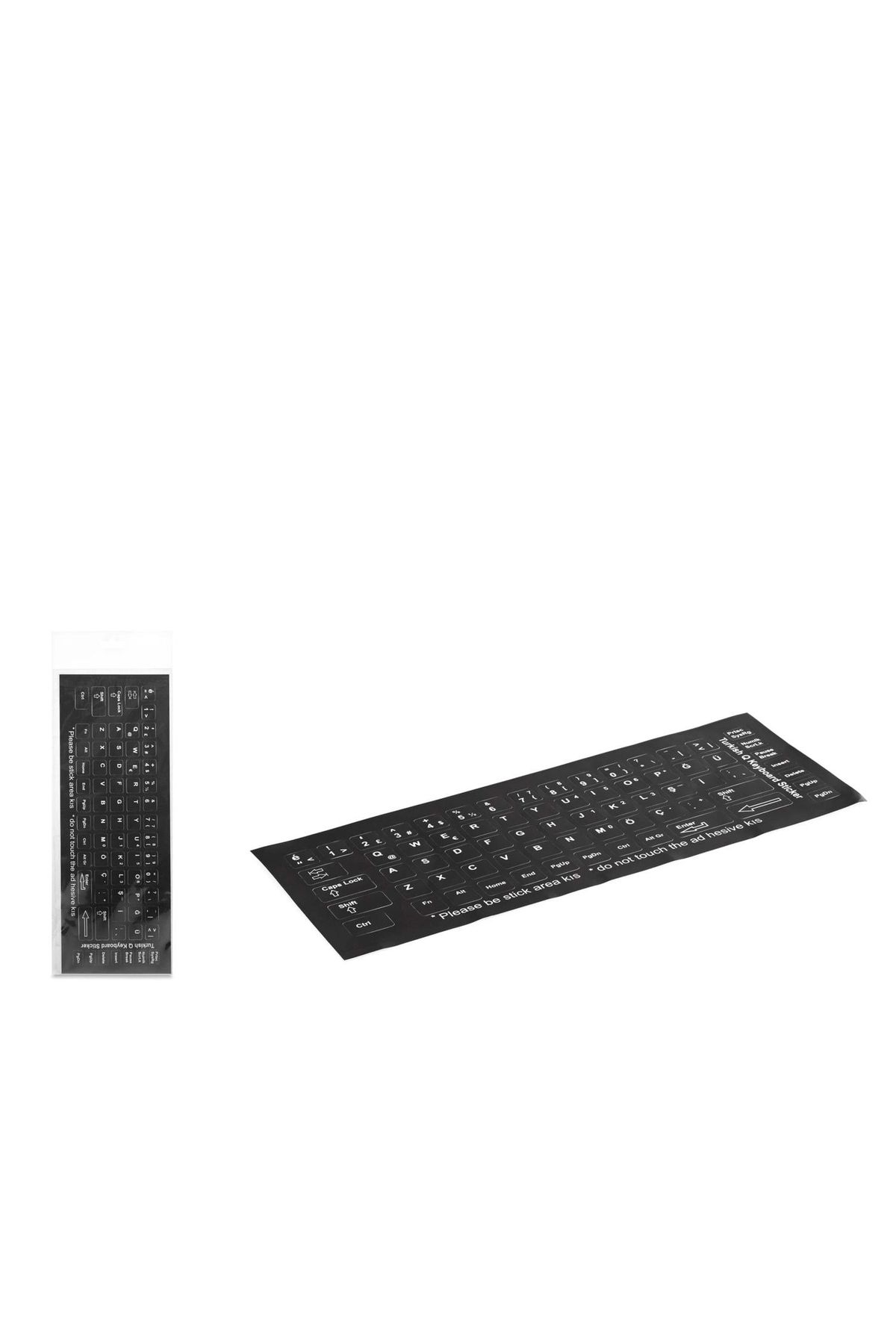 Nemere Klavye Stıcker Tuş Takımı Türkçe Q Siyah HDX8256