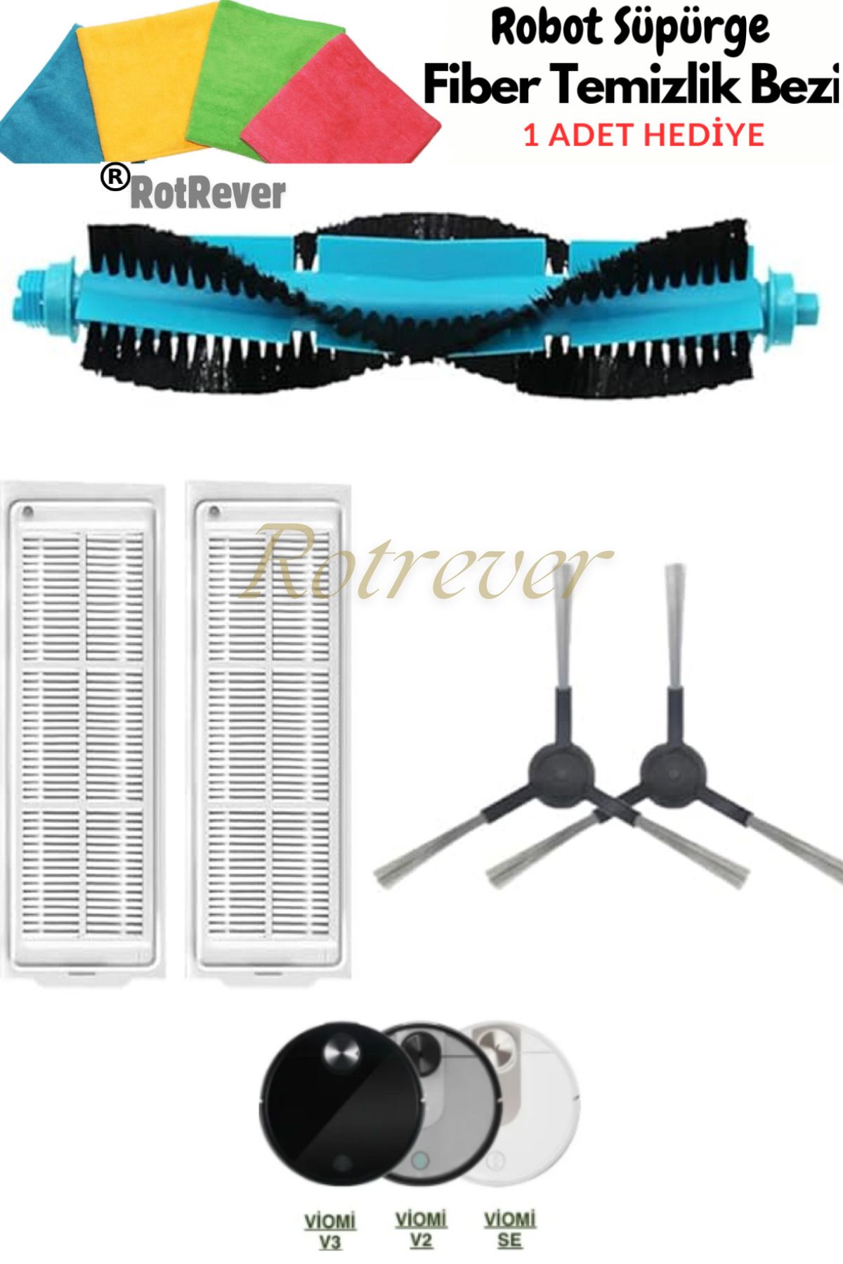 teknotrust Uyumlu Temizlik Seti V2 V3 V2 Pro Renk1