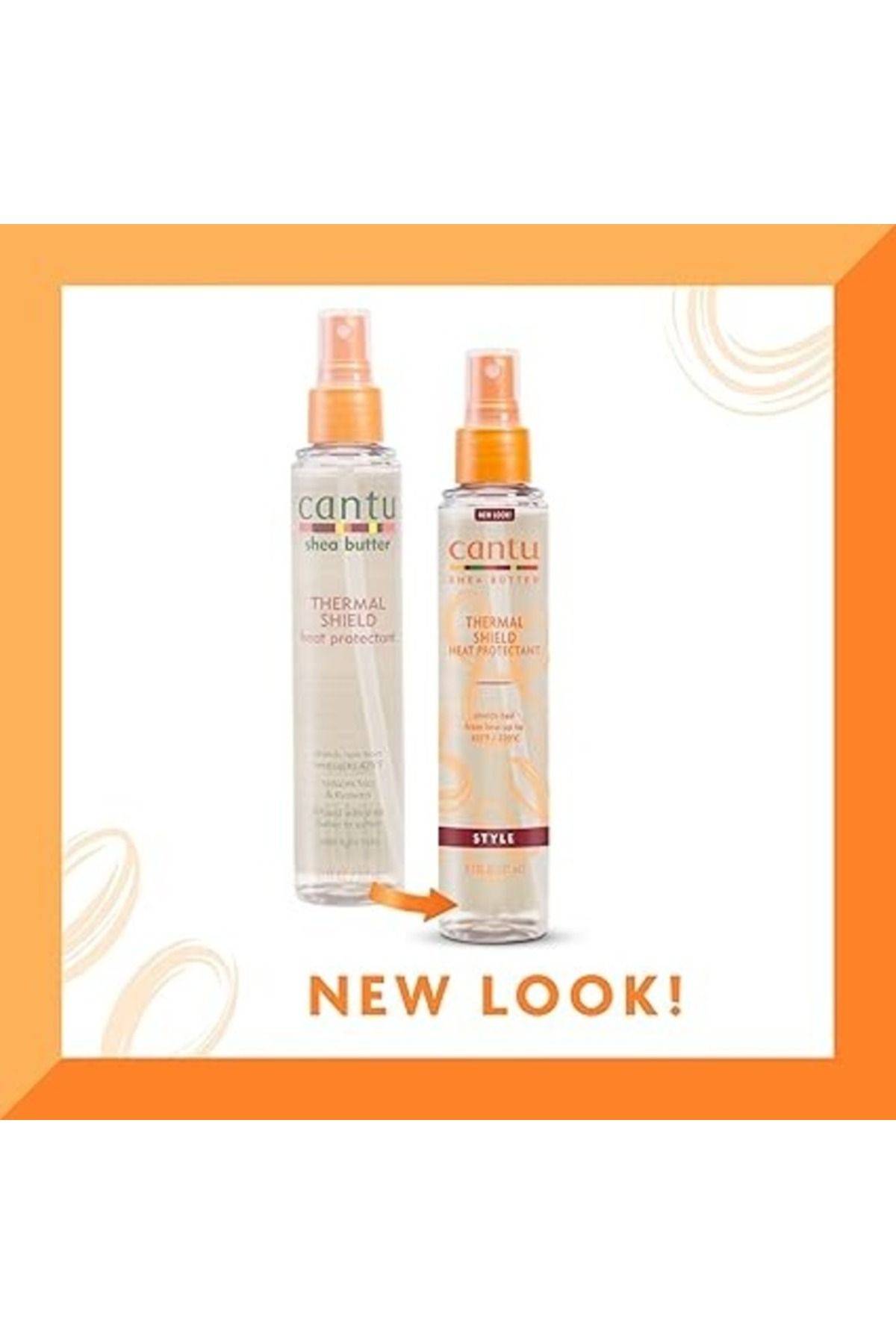 Cantu-Shea Butter Thermal Shield Heat Protectant 151 ml – Heat Styling Protection for Stronger, 2