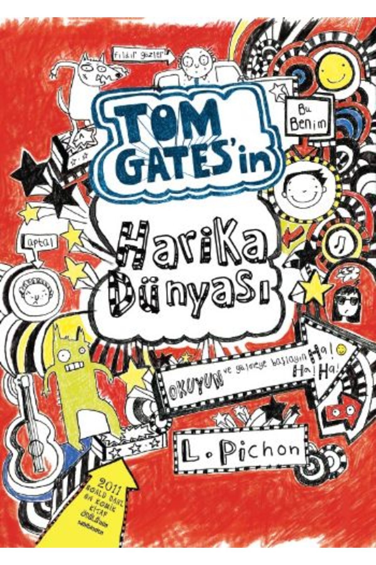 Türk Dil Kurumu Yayınları Tom Gates - 01 Tom Gates'in Harika Dünyası (Ciltli)