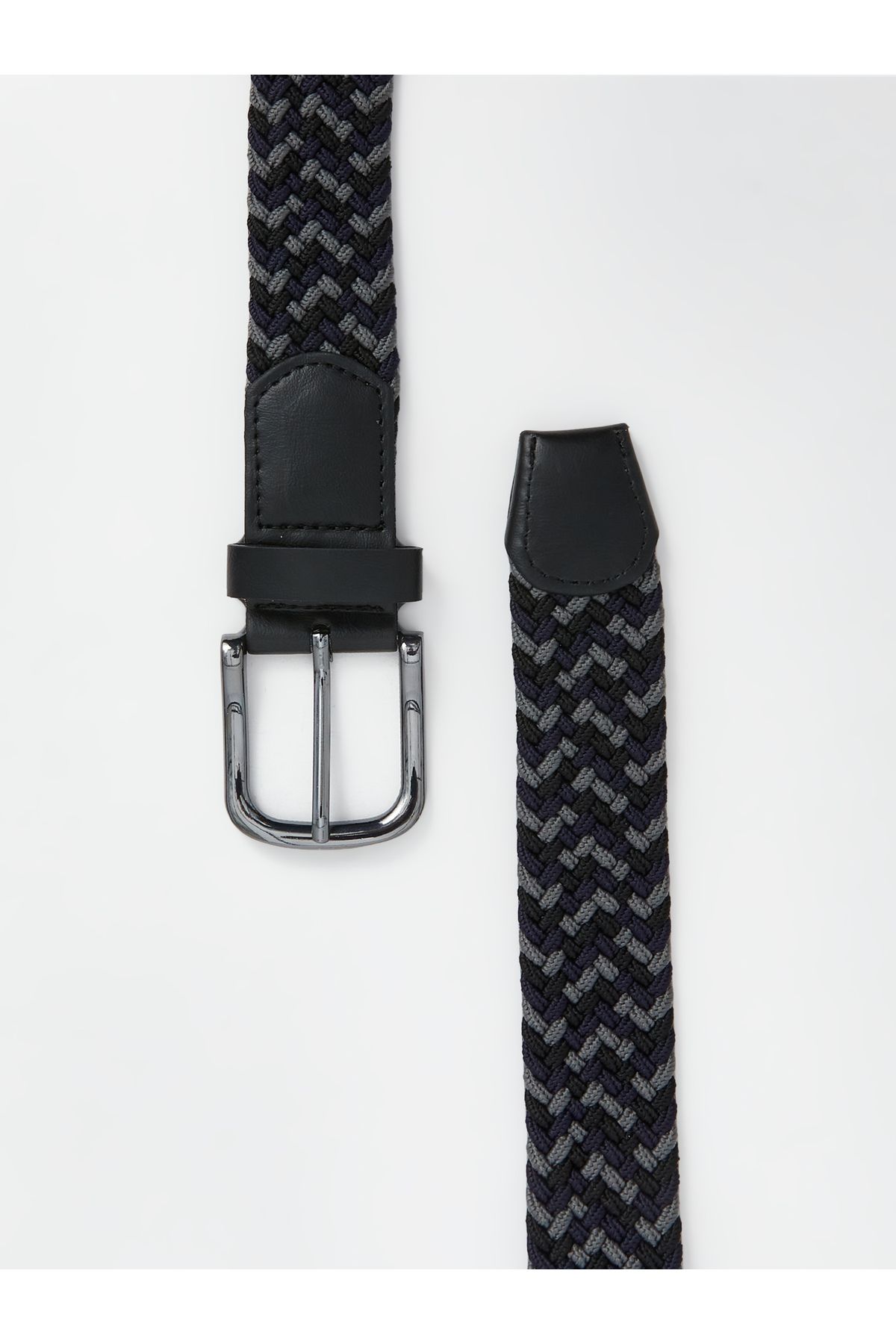 LC Waikiki-Knitted Patterned Men's Belt 3