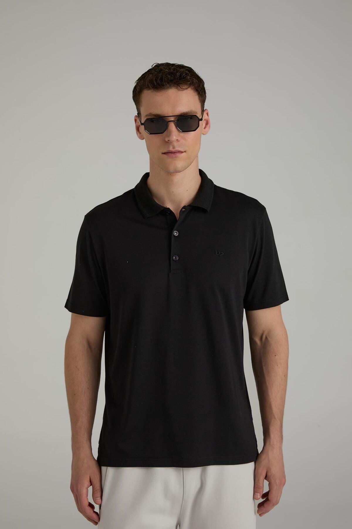 Brand Up BRANDUP Pamuk Modal Polo T-shirt