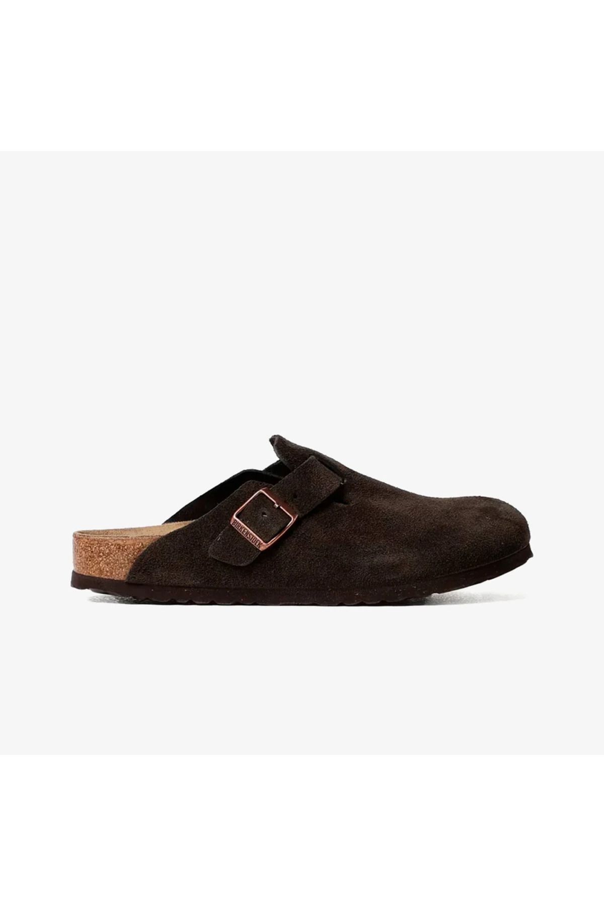 Birkenstock Boston Süet Kahverengi Mocha Terlik