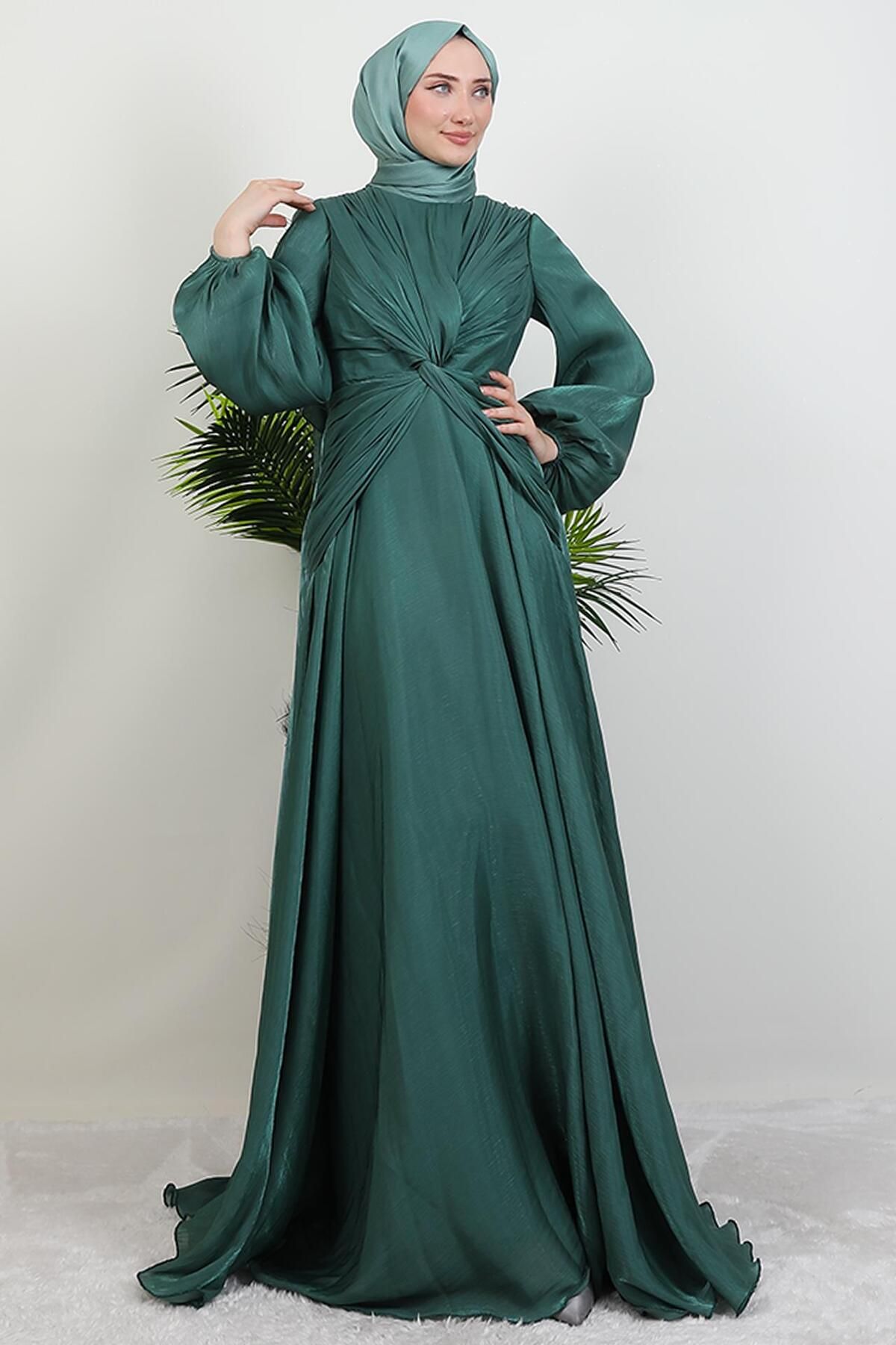 giz astore Lotus Yoryo Abiye Koyu Mint