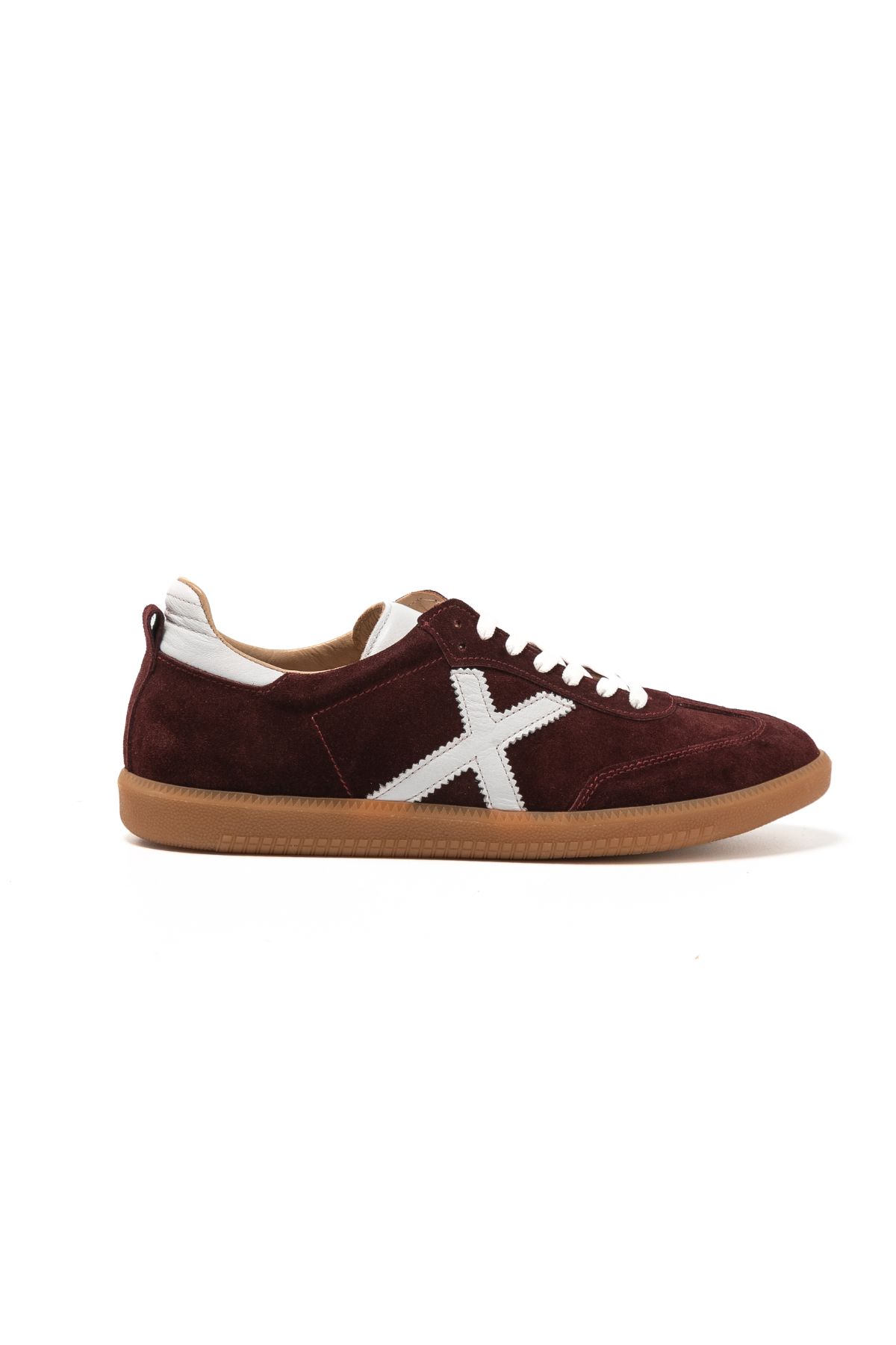 John May Erkek Sneaker ( Günlük) RC-25Y-088-M-VADE John May Bordo Süet-Beyaz Cilt
