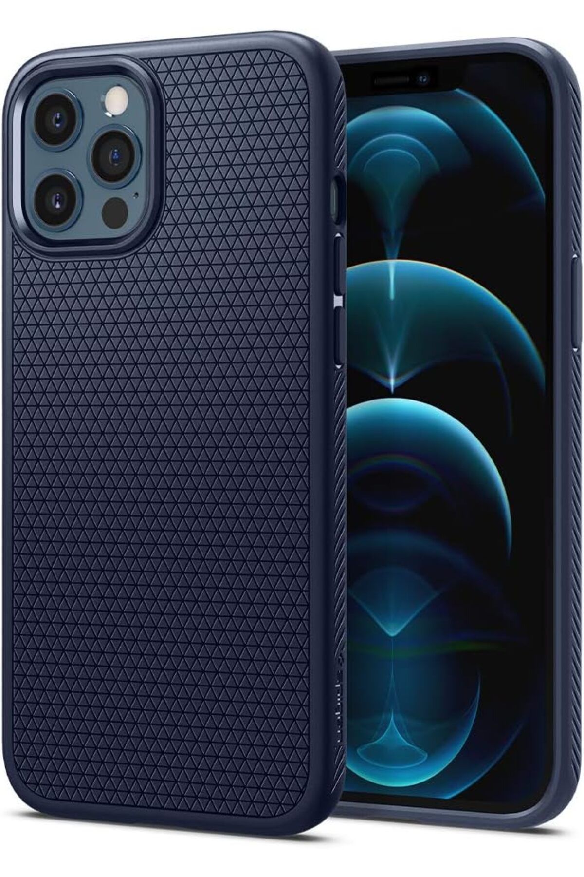 STOREMAX EMN iPhone 12 Pro Max Kılıf Liquid Air Navy Blue - ACS02247 Cİ ST5 1133631