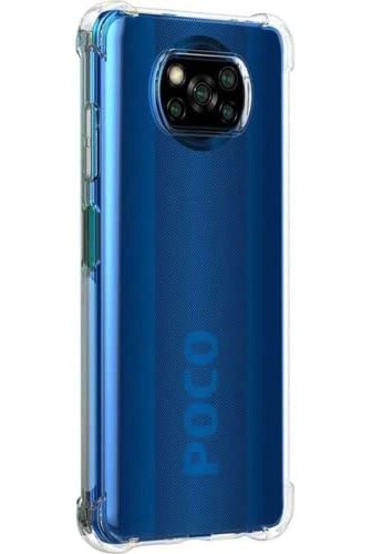 STOREMAX EMN İletişim Xiaomi KZY İletişim Poco X3 Pro ile uyumlu ile Uyumlu Kapak Şeffaf Airbag Antisho