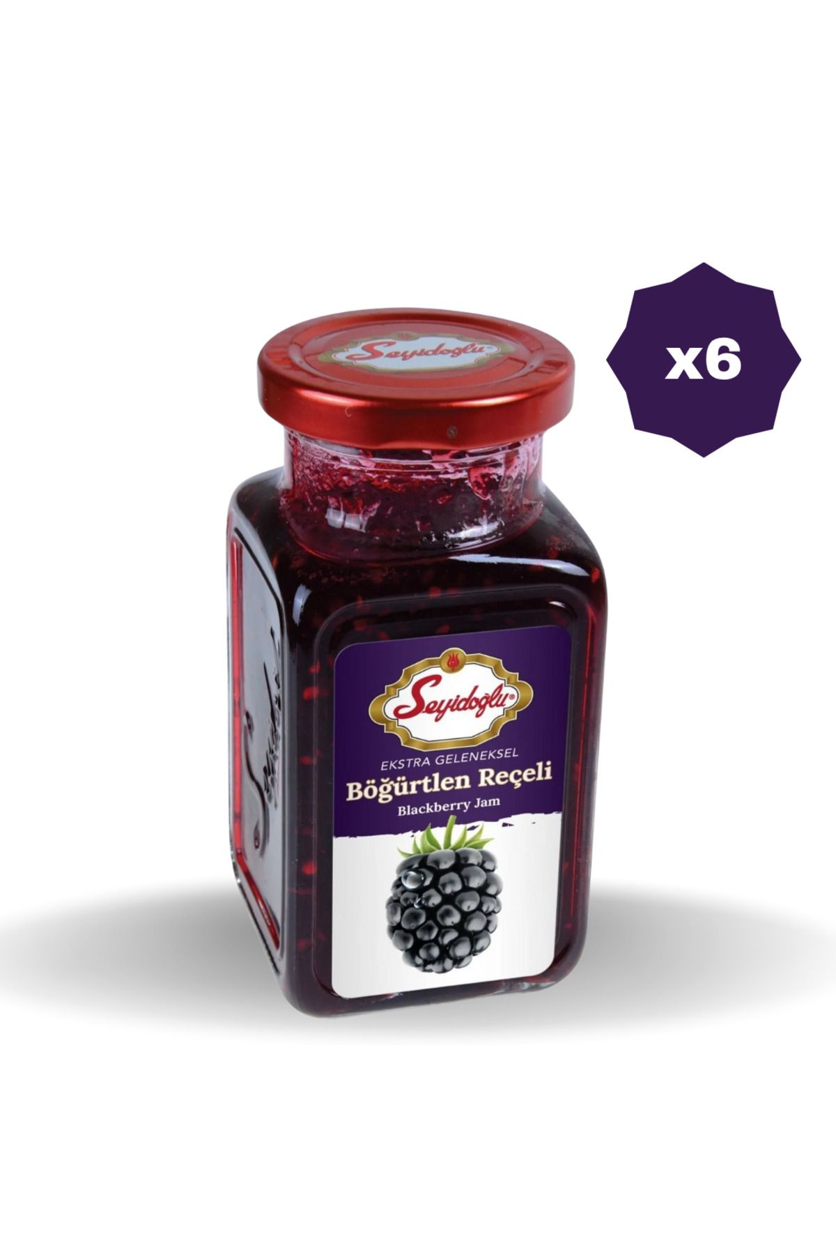 Seyidoğlu SEYİDOĞLU BÖĞÜRTLEN REÇELİ 380 GR - (6 ADET)