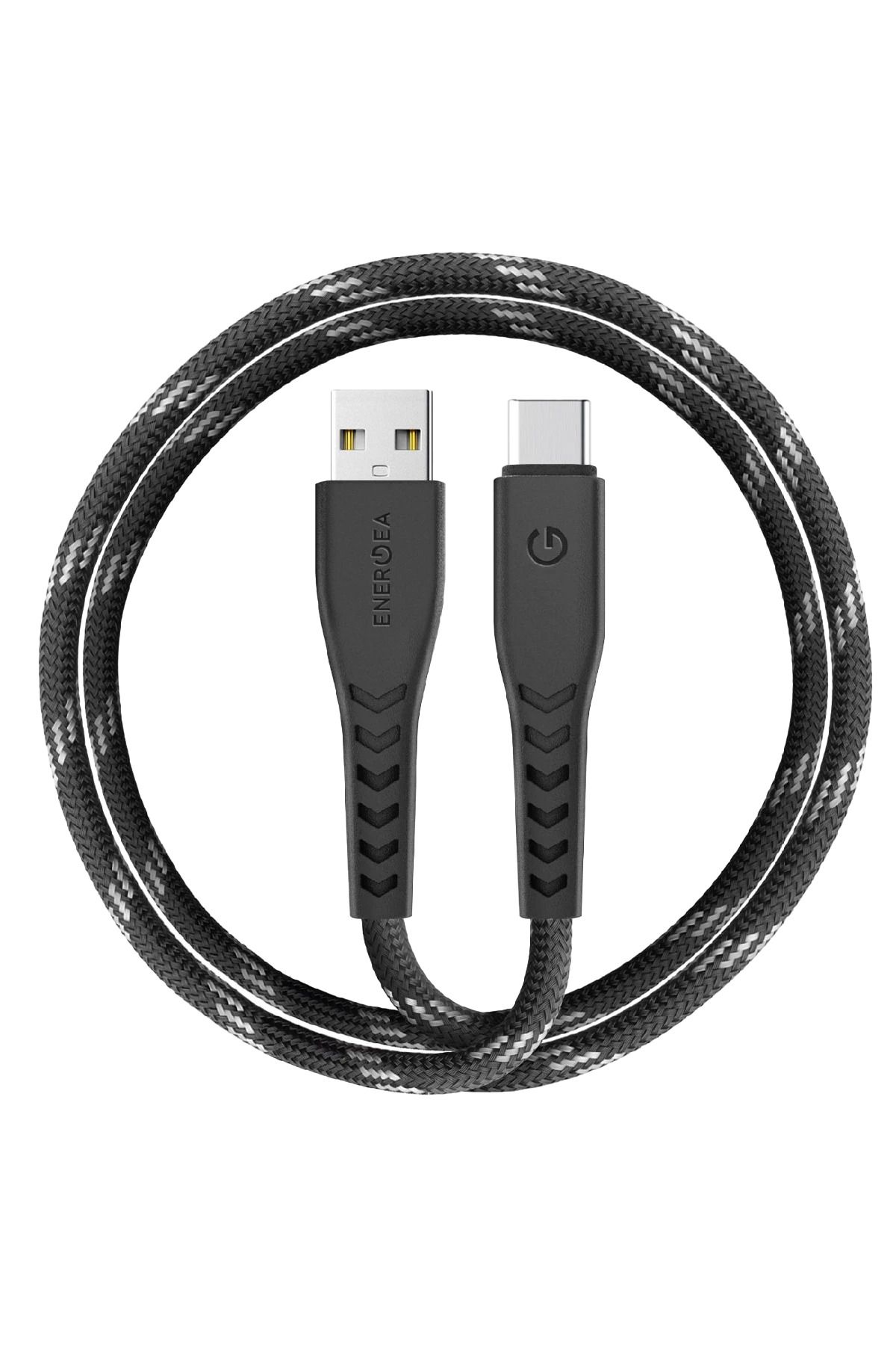 Energea NyloFlex USB 2.0 1.5M 5A USB to Type-C Hızlı Şarj Kablosu
