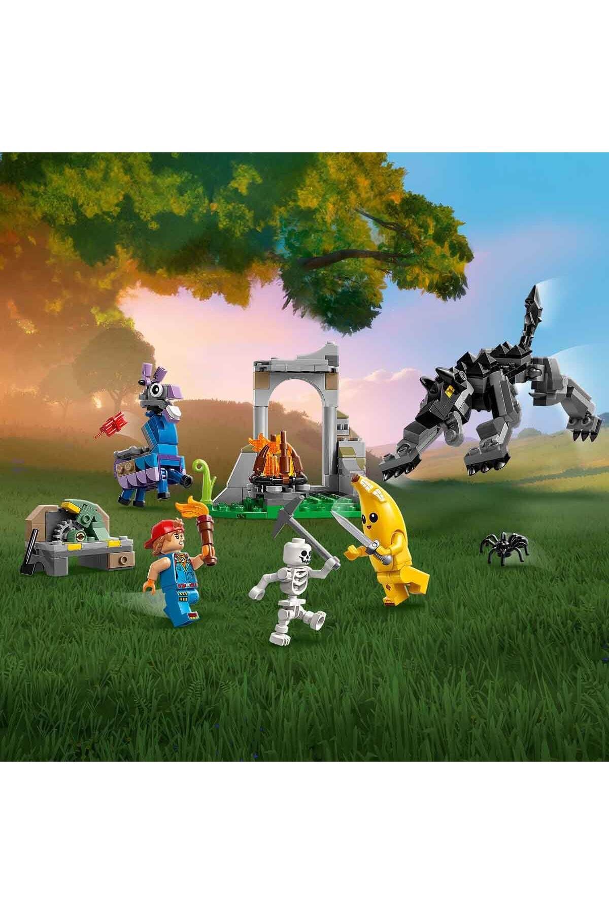 LEGO-Fortnite Camp of the Victorious and the Handyman Apprentice 77075 - Vi for Children from 7 Years and up 8